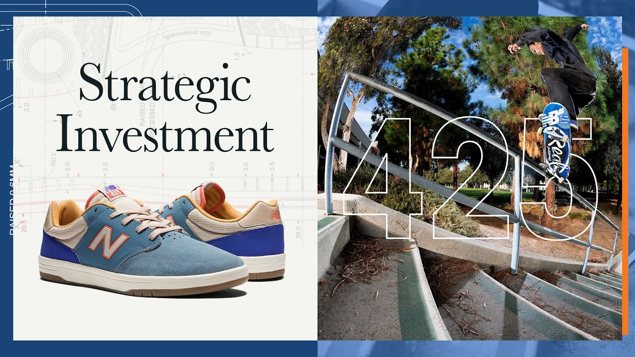 We have some insider information to share with you. Our newest team model, the 425, features the same attention to details as the rest of the Numeric line. The 425's premium materials, strategic reinforcements for durability, and C-Cap midsole, for cushioning, all promise great returns on your investment.<br /> Make the intelligent choice and try the New Balance Numeric 425. Your feet and wallet will thank you.<br /><br />The all-new 425 is now available at your local skateshop or online at nbnumeric.com<br /><br />Subscribe for more Numeric! https://www.youtube.com/c/NBNumeric​​<br />Like New Balance Numeric on Facebook: https://www.facebook.com/NBNumeric​​<br />Follow New Balance Numeric on Instagram: https://www.instagram.com/nbnumeric/