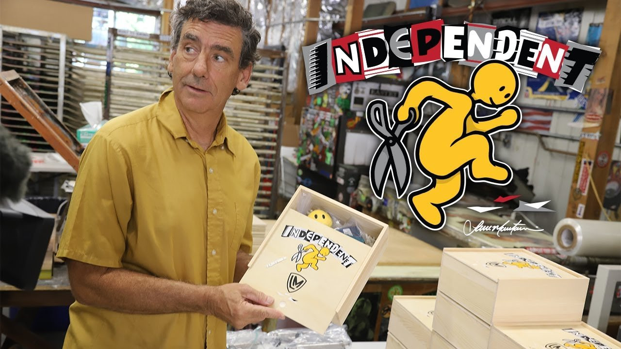 Legendary skater, Lance Mountain, stops by the NHS warehouse to personally print and sign his exclusive limited edition box sets. Only 149 sets are available, each featuring Lance’s custom truck specs: a Front Truck 149 Hollow Standard and a Back Truck 149 Hollow with the Patented Design Inverted Kingpin. Each set includes a hand-signed postcard from Lance and a Doughboy plush toy. Get yours while they last—available at premier skateshops worldwide!<br /><br />Follow Lance - https://www.instagram.com/lancemountain/<br /><br />Filmed and Edited by Joey Ruiz - https://www.instagram.com/joey_digital/<br /><br />Shop Lance Mountain's Collection - https://nhsskatedirect.com/collections/independent-lance-mountain-ransom-collection<br /><br />____________________________________________________________________<br /><br />Ride The Best and Subscribe to Independent Trucks!<br /><br />Shop: https://nhsskatedirect.com/pages/independent-trucks<br />YouTube: http://bitly.com/IndyYouTube​​<br />Facebook: https://www.facebook.com/IndependentTrucks<br />Instagram: https://instagram.com/independenttrucks​<br />Twitter: https://twitter.com/indy_trucks​
