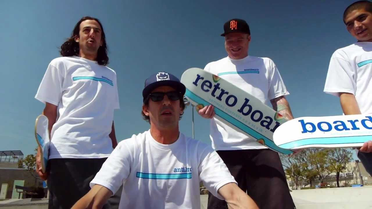 Frank Gerwer, Jeff Grosso, Robby Russo & Peter Hewitt all agree, our boards are the most board-like in the industry today. Ask anyone. You'll never want to ride another board again. <br />Guaranteed!<br /><br />http://www.antiheroskateboards.com