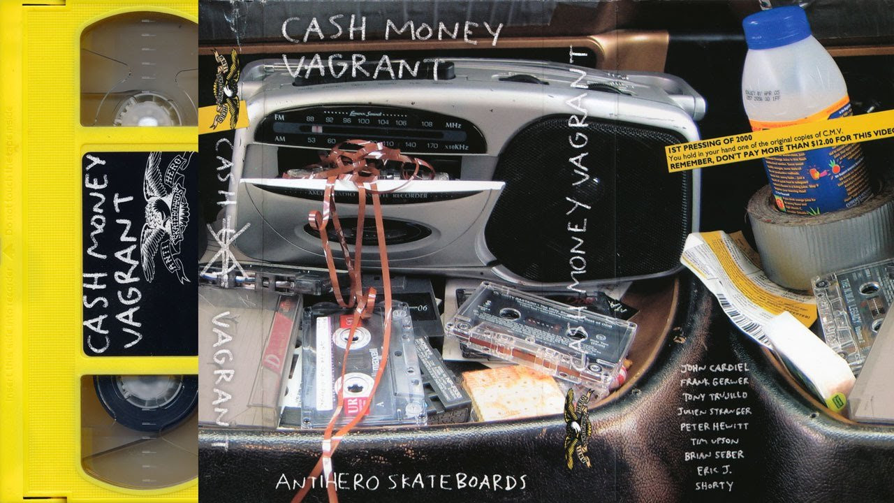 Antihero Skateboards Cash Money Vagrant