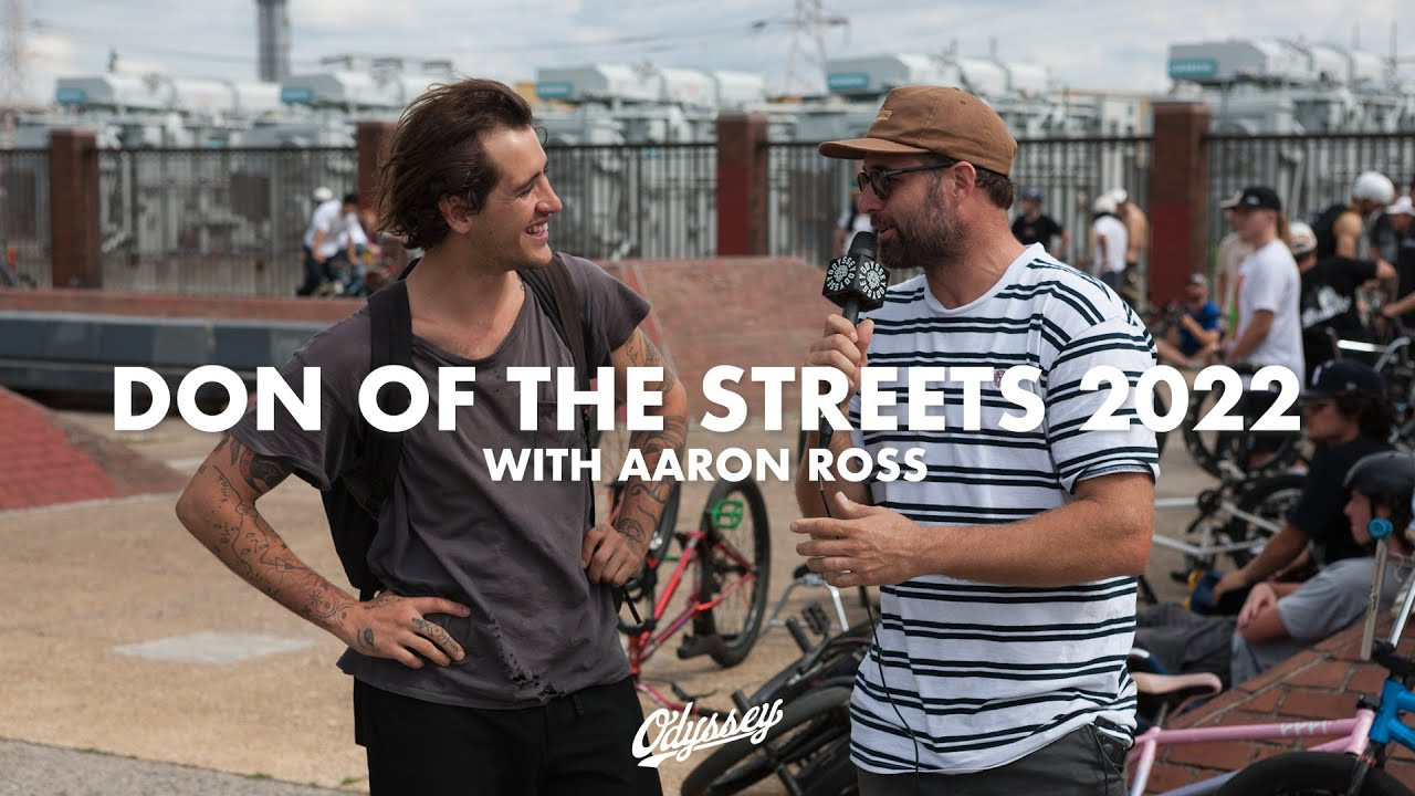 For Don Of The Streets 2022, we sent Aaron Ross to be our man on the ground. We armed him with a microphone and set him loose in the city streets! This event provides plenty of entertainment, so sit back and enjoy the various interviews, assorted riding and general craziness. <br /><br />Video by Zach Krejmas<br />Additional footage courtesy of Dig BMX<br /><br /><br /><br /><br />---<br />https://odysseybmx.com<br />https://shop.odysseybmx.com<br />---<br />https://facebook.com/odsybmx<br />https://twitter.com/odysseybmx<br />https://instagram.com/odysseybmx<br />https://youtube.com/odsyvision