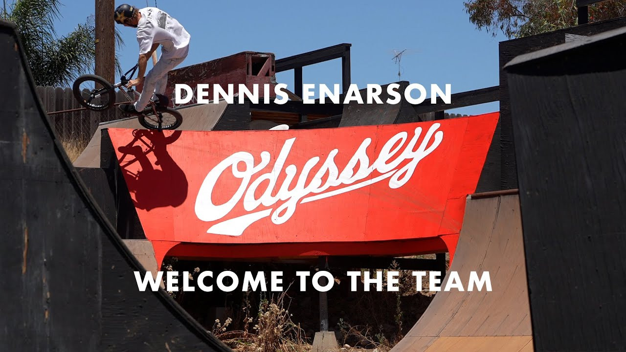 We are beyond stoked to welcome Dennis Enarson to the Odyssey team! Hands down one of the very best all-around riders in the game and easily one of our favorites. Whether he's roasting a quarter, ripping the trails, at a contest or in the streets, Dennis is always right at home. We all look forward to hitting the road and getting the projects rolling!<br /><br /><br />---<br />https://odysseybmx.com<br />https://shop.odysseybmx.com<br />---<br />https://facebook.com/odsybmx<br />https://twitter.com/odysseybmx<br />https://instagram.com/odysseybmx<br />https://youtube.com/odsyvision