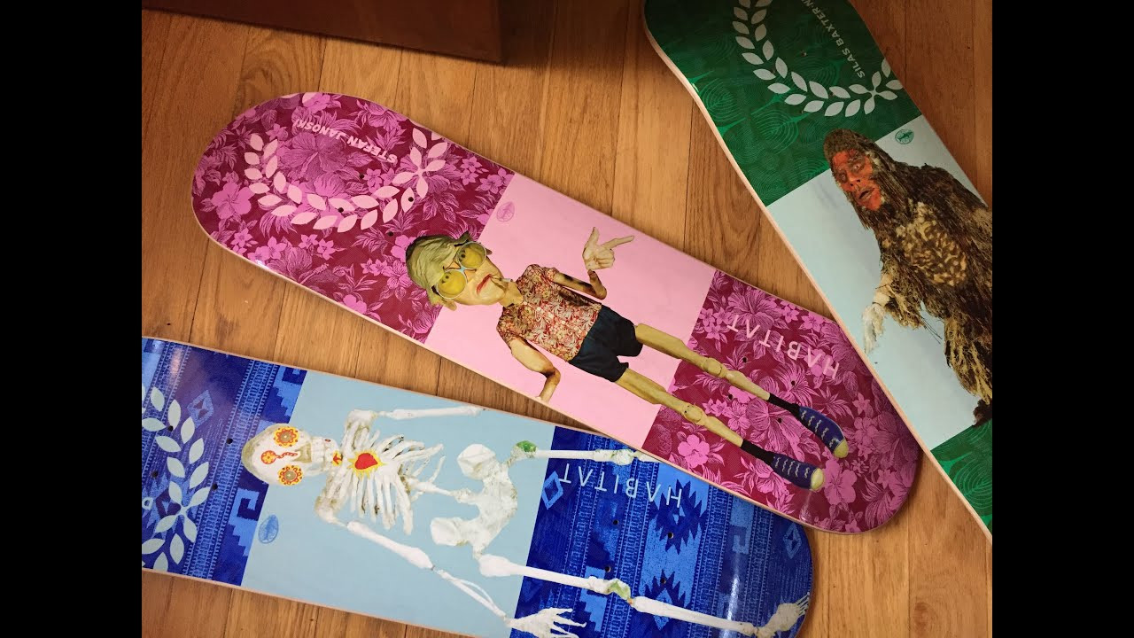 New boards featuring handmade puppets from our friends out in Louisville, KY, The Squallis Puppeteers are in stock and available now. For more info visit: http://squallispuppeteers.com or to purchase online: http://habitatskateboards.com