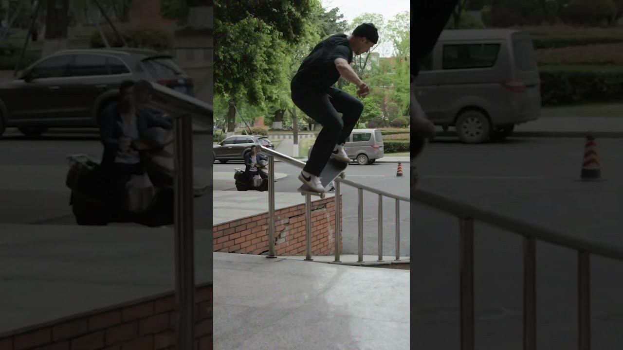 Carlos Ribiero backside lipslide down an unusually long railing while on a trip in China filming for our 2019 video ‘Encore’ <br /><br />Filmed by Alan Hannon<br /><br /><br />► Subscribe to Primitive Skate: http://bit.ly/prmtvsub<br /><br /><br />🔥 Follow us:<br />Instagram: http://instagram.com/primitiveskate<br /><br />💰 Shop:<br />http://primitiveskate.com<br /><br />Primitive Skateboarding was established in early 2014 by Paul Rodriguez and Heath Brinkley. Our pros are Paul Rodriguez, Tiago Lemos, Miles Silvas, Spencer Hamilton, Robert Neal, Carlos Ribeiro, Wade Desarmo, Franky Villani, Giovanni Vianna, Trent McClung and Tre Williams. Ams: Kyonosuke Yamashita, Dylan Jaeb, and Filipe Mota.id