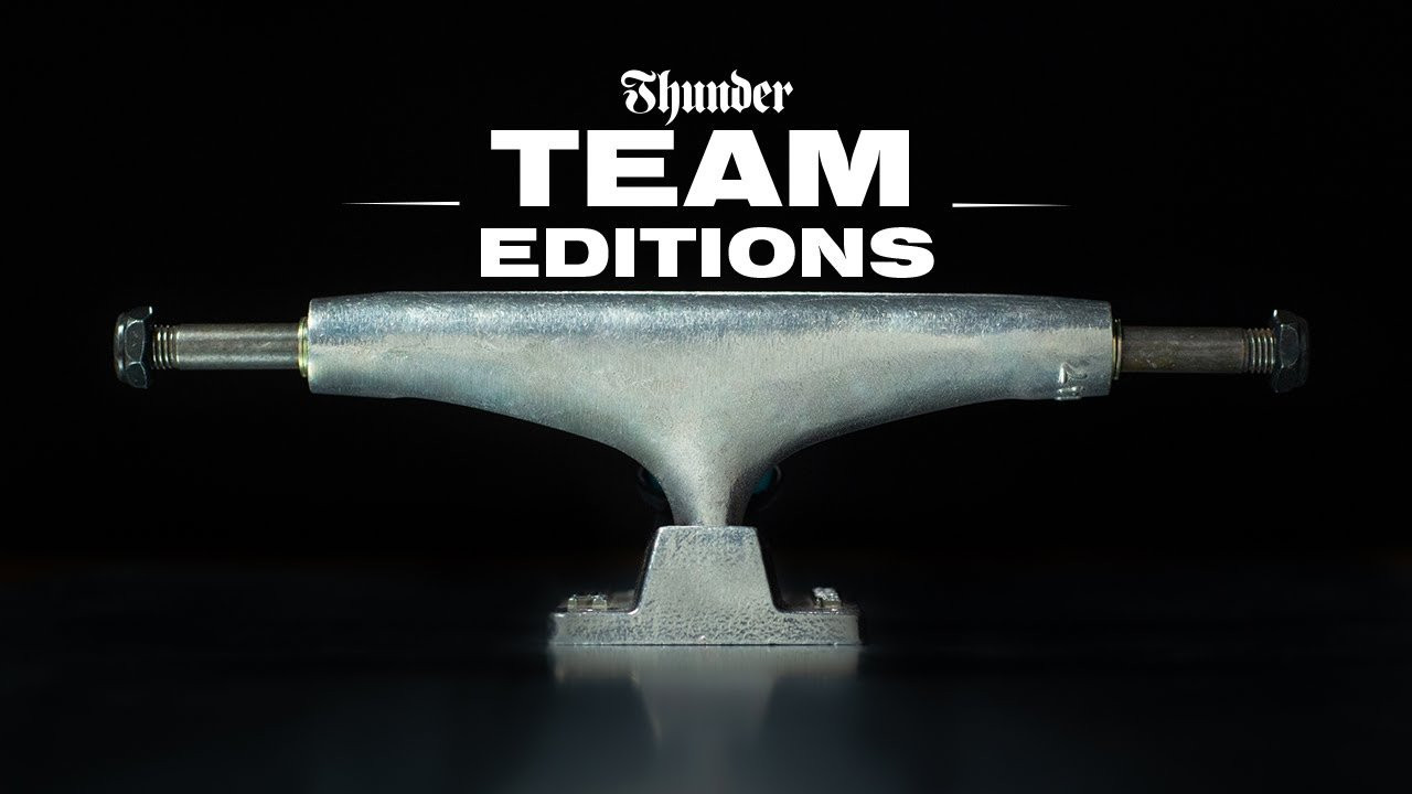 The Original Team Design: Lightweight & Ultra Responsive. Premium Grade Kingpins <br />50mm - Axle Height (Based on 147). Unmatched Board Control & Strength.<br />Available in 143,145,147,148,149,151 & 161. Guaranteed For Life. <br /><br />Pick the right Truck for you: https://www.thundertrucks.com/truck-styles/<br />Height & Size Info : https://www.thundertrucks.com/sizing/<br /><br />https://www.instagram.com/thundertrucks/<br />#ThunderTrucks #KnowControl
