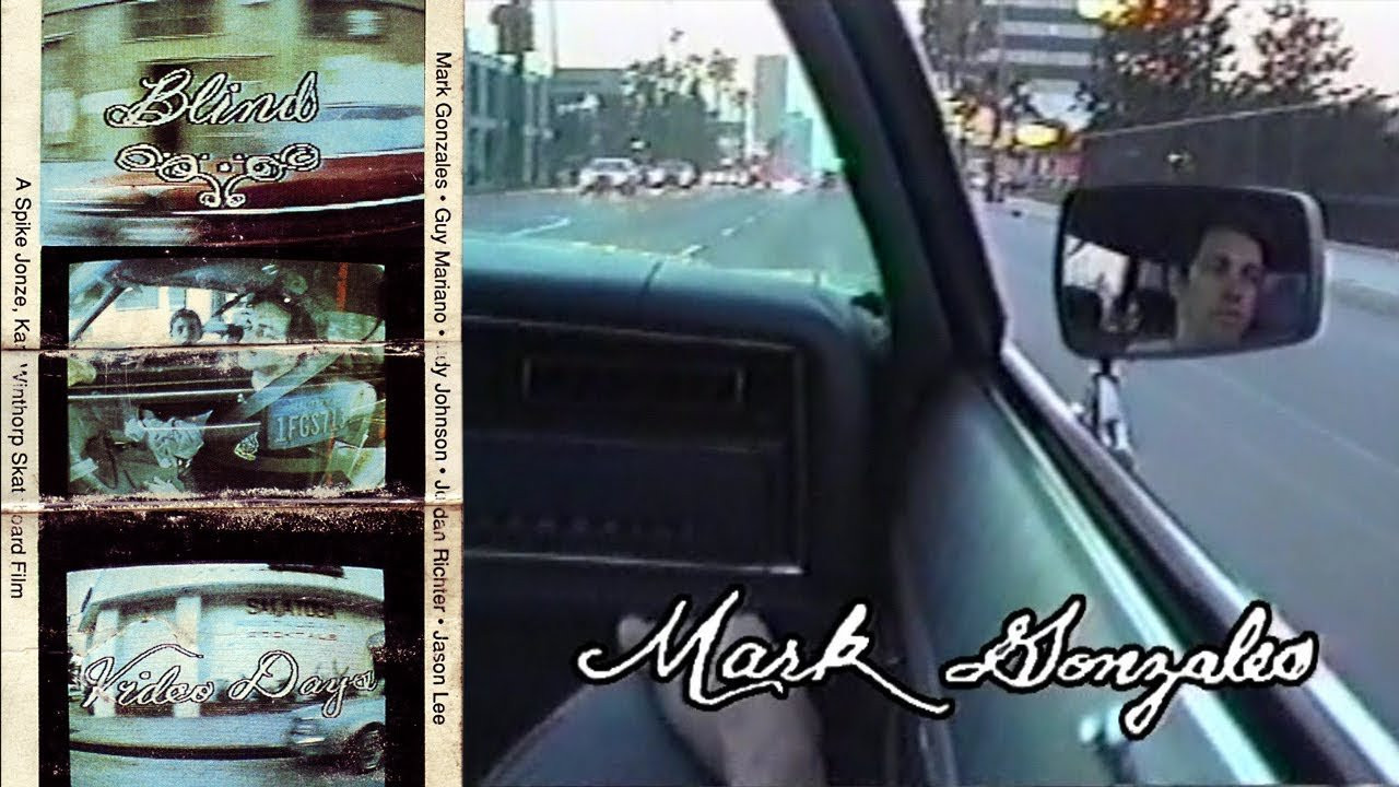 Mark Gonzales part from "Video Days" Originally released in 1991. <br />A Spike Jonze Skateboard Film.<br />Song: Traneing In - John Coltrane<br /><br />SUBSCRIBE: https://bit.ly/SubscribeBlind<br />INSTA: https://www.instagram.com/blindskate<br />FACEBOOK: https://www.facebook.com/Blindskatebo...<br />WEBSITE: http://blindskateboards.com<br />SHOP: https://thankyousupply.com/blind