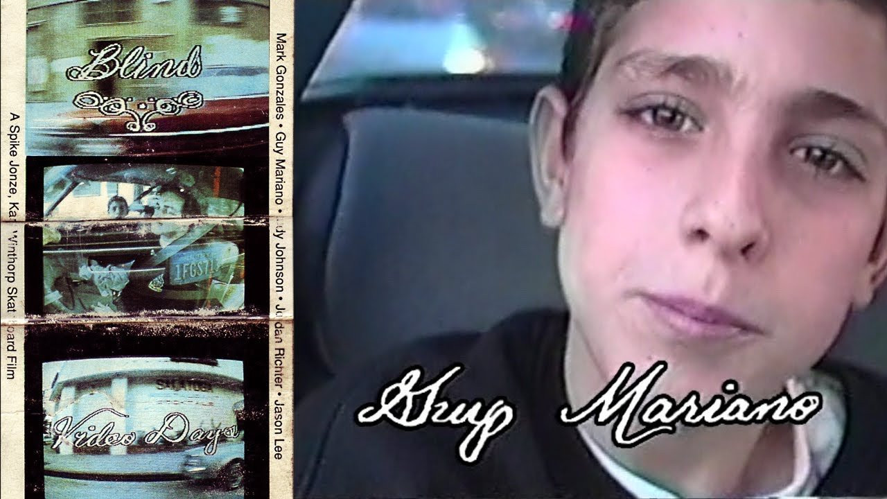 Guy Mariano's part from "Video Days" Originally released in 1991. <br />A Spike Jonze Skateboard Film.<br />Song: I Want You Back - The Jackson 5 <br /><br />SUBSCRIBE: https://bit.ly/SubscribeBlind<br />INSTA: https://www.instagram.com/blindskate<br />FACEBOOK: https://www.facebook.com/Blindskatebo...<br />WEBSITE: http://blindskateboards.com<br />SHOP: https://thankyousupply.com/blind