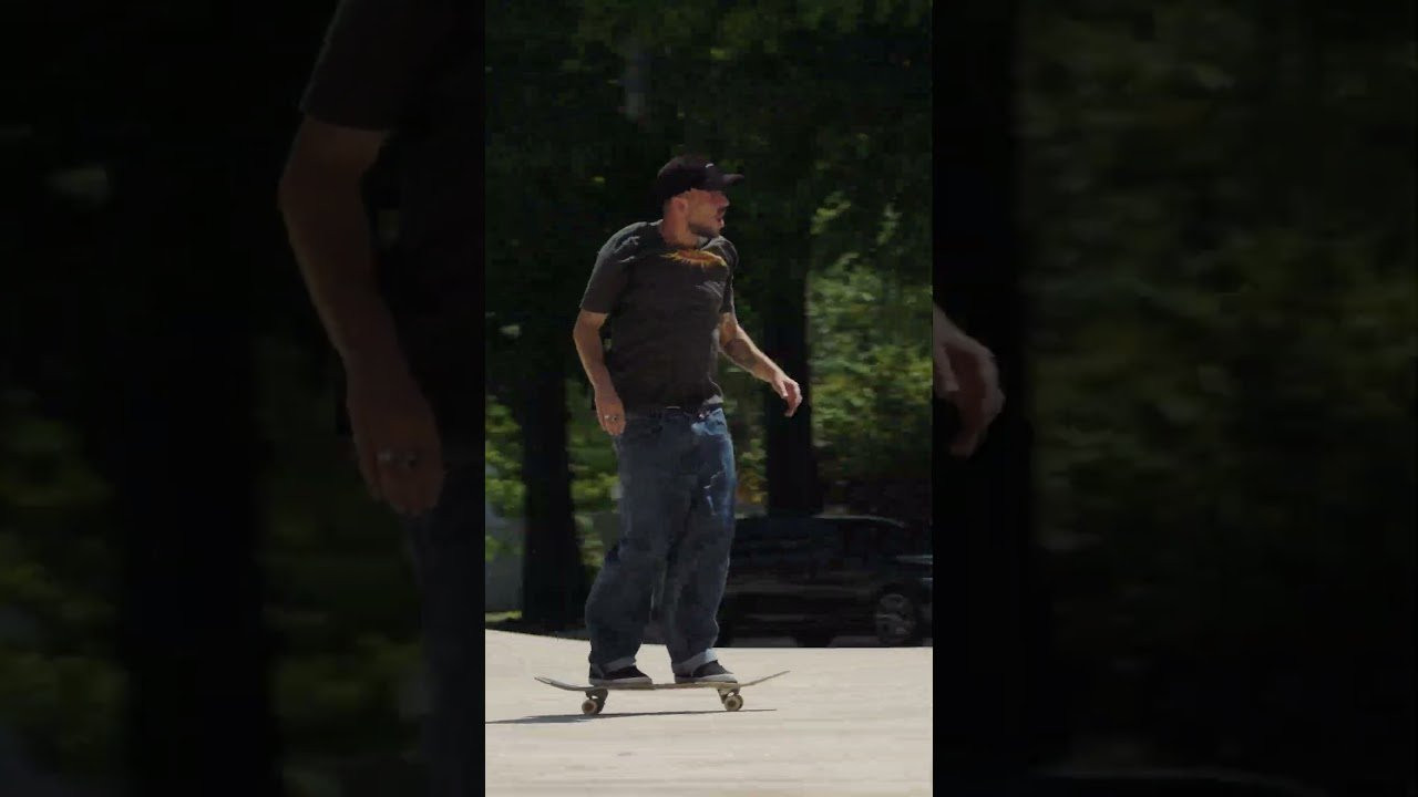 Seen in his Down Straight Up part from Monster Energy