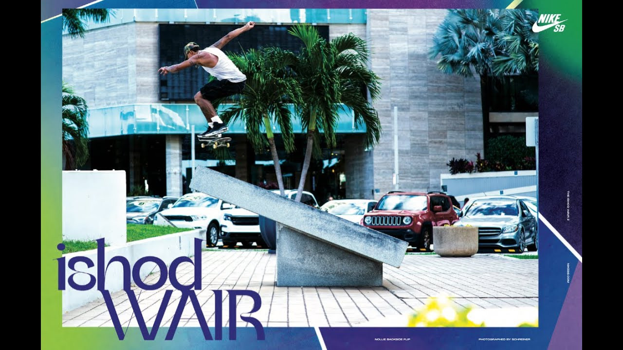 Introducing Ishod Wair's second signature shoe for Nike SB, the Air Max Ishod.<br /><br />Available Friday, January 19 in select skate shops and Nike.com<br /><br />Check out our interview with Ishod: https://www.nikesb.com/articles/wair-max<br />Learn more: https://www.nikesb.com/the-vault/sail-box-era/air-max-ishod<br />Get your Air Max Ishod here: https://www.nike.com/t/air-max-ishod-mens-shoes-DwRtpQ/FB2393-101<br /><br />More from Nike Skateboarding<br />Official website: https://www.nikesb.com/<br />Instagram: https://www.instagram.com/nikesb <br />Twitter: https://twitter.com/nikesb