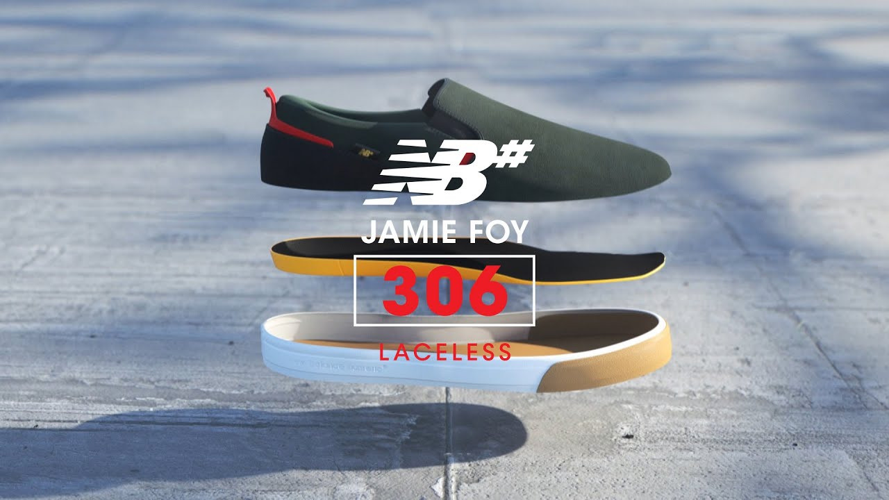 The legacy of Jamie Foy’s signature model the 306 continues, minus the laces. Built to take all the abuse that Jamie can throw at it, with the same proven rubber underlay as the original.<br /><br />#JamieFoy<br />#nm306<br />#NBNumeric<br /><br />Subscribe for more Numeric! https://www.youtube.com/c/NBNumeric​​<br />Like New Balance Numeric on Facebook: https://www.facebook.com/NBNumeric​​<br />Follow New Balance Numeric on Instagram: https://www.instagram.com/nbnumeric/​