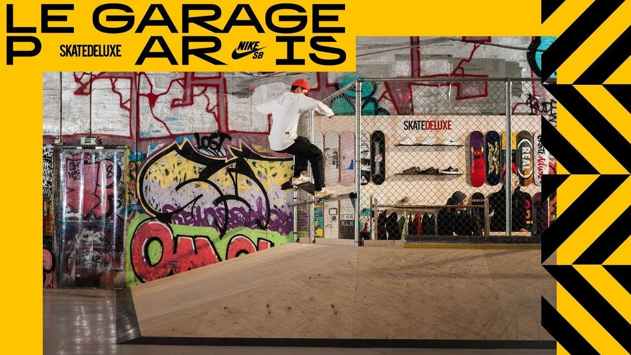 Check out the skatedeluxe Team with Denny Pham, Matt Débauché, Douwe Macare, Kevin Ozcan and Amiel Kornicki skating Le Garage Paris in a private session!<br /><br />About Le Garage Paris:<br />For a limited time only, a part of L’Aérosol in Paris was transformed into a free-to-skate indoor skatepark and pop-up shop by Nike SB & skatedeluxe.<br /><br />» Find out more & book your free session: https://www.skatedeluxe.com/le-garage<br /><br />#LEGARAGEPARIS<br /><br />Video & Edit: Hugo Ghnassia<br /><br />---------------------------------------<br /><br />| skatedeluxe Skateshop: https://www.skatedeluxe.com/ | <br />| Instagram: https://www.skatedeluxe.com/instagram | <br />| Facebook: https://www.skatedeluxe.com/facebook | <br />| Twitter: https://www.skatedeluxe.com/twitter |