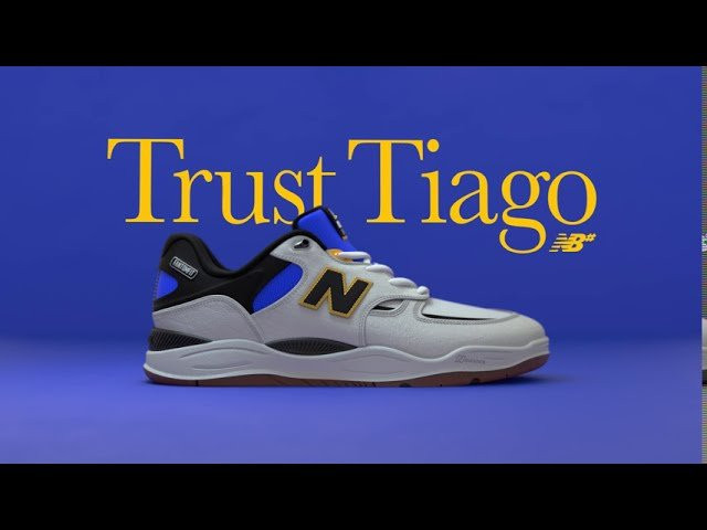 We consider Tiago Lemos to be the best in the world. In our opinion you'd be hard pressed to find another individual with such power, technical prowess, and style on a skateboard. When Tiago joined New Balance he knew our revered history of making technical performance footwear to meet the needs of professional athletes. Numeric is proud to continue this tradition with the introduction of the 1010, the first signature shoe for Tiago Lemos. Trust Tiago.