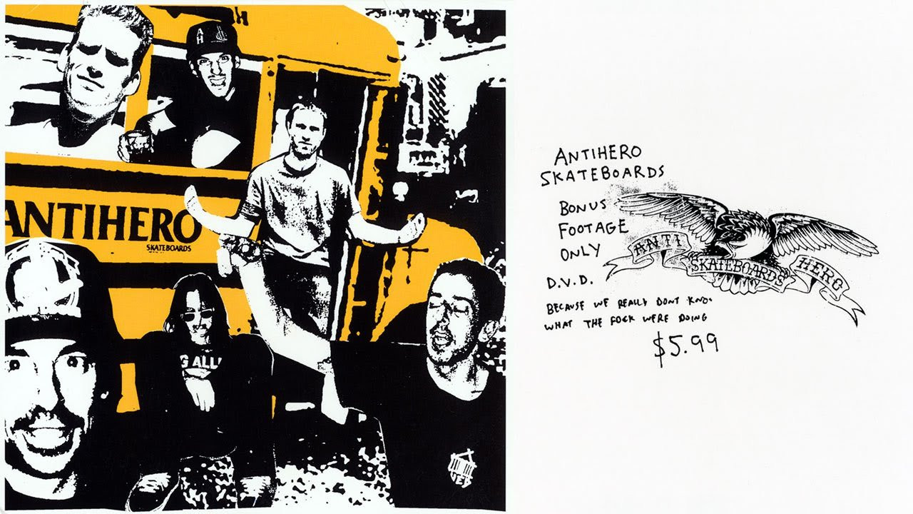 A collection of footage from trips, tours,and random travels with Anti Hero Skateboards. "I wanna go to the blue thing..."