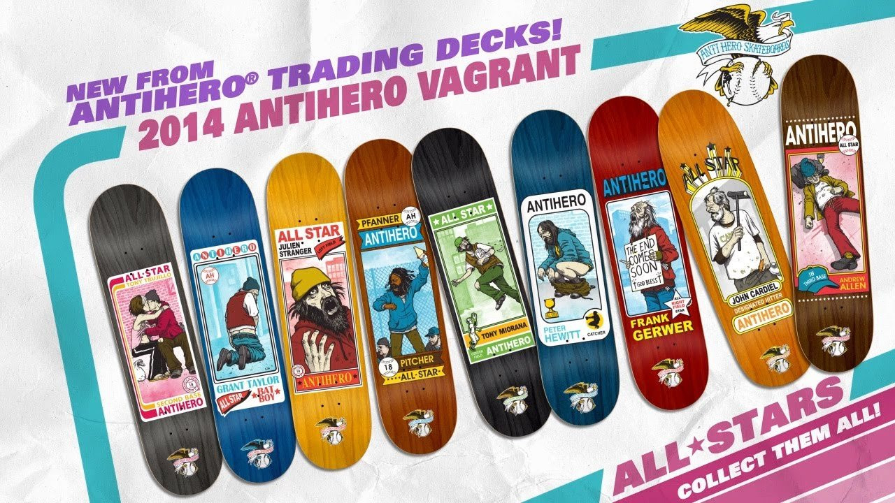 Introducing your 2014 Antihero Vagrant All Stars,Tony Trujillo, Tony Miorana, Peter Hewitt and more! These All Stars are ready to play in even the worst weather! Chime in on Sportstalk Radio on K-OOK 1800 AM every day at 1AM.