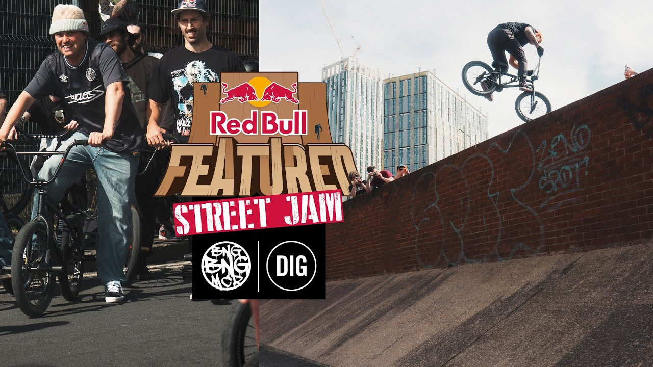 NEW DIG APPAREL https://shop.digbmx.com/collections/APPAREL-AND-MORE<br />WATCH PROJECT X https://shop.digbmx.com/collections/project-x <br />SUBSCRIBE to the DIG channel for more videos - http://bit.ly/DigBMX<br />-----<br /><br />To celebrate the 2025 Red Bull Featured event, DIG got together with Red Bull and BNG to throw a street jam through the streets of Manchester hours before the main event took place. We had six spots lined up, and we had hundreds of riders mob through the city, ending at Manchester Central to watch Red Bull Featured go down. Riders made the journey from all over the UK and needless to say things heated up really quick. Oh yeah, did we mention Gazza came to town?! Watch all the best moments above. <br /><br />Video by Fred Murray @DIGBMXOfficial <br /><br />https://redbull.com<br /><br />-----<br />Visit our website for more BMX videos - http://digbmx.com <br /> ● Facebook - https://facebook.com/digbmx <br /> ● Instagram - https://instagram.com/digbmx <br /> ● Twitter - https://twitter.com/digbmx <br /><br />#BMX #DIGBMX