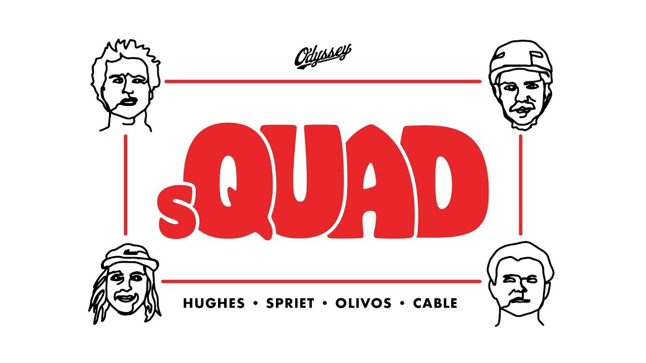 sQUAD highlights Justin Spriet, Hilario Olivos, Jacob Cable, and Travis Hughes. Four friends and shredders based in our backyard of Southern California. From casual sessions to dedicated missions, these dudes put some time in. Enjoy! <br /><br />- Zach Krejmas<br />---<br />https://odysseybmx.com<br />https://shop.odysseybmx.com<br />---<br />https://facebook.com/odsybmx<br />https://twitter.com/odysseybmx<br />https://instagram.com/odysseybmx<br />https://youtube.com/odsyvision
