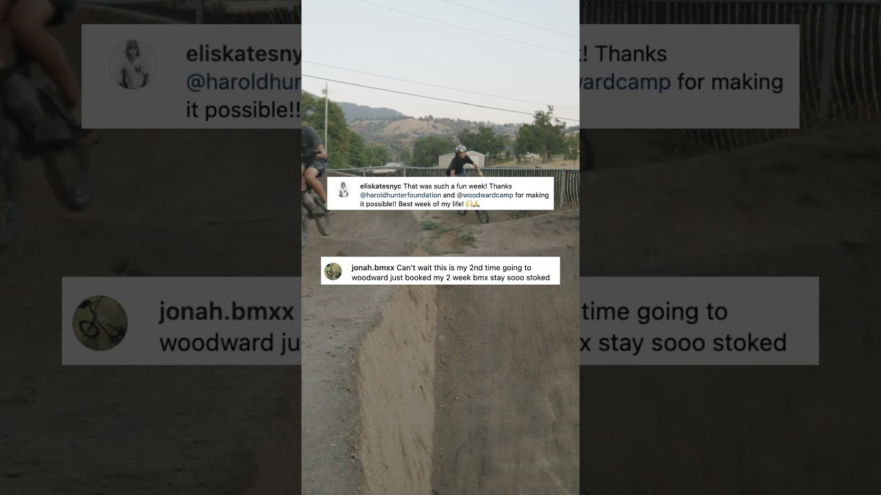 #woodward #bmx #goodreviews #summercamp #bestcampever <br /><br />--<br /><br />Go to Woodward: www.woodwardpa.com | www.woodwardwest.com | www.worldofwoodward.com<br /><br />Shop Woodward Apparel & Accessories: www.shopcampwoodward.com <br /><br />Subscribe: http://bit.ly/subscribe2woodward​ <br /><br />Facebook: http://facebook.com/woodwardcamp​ <br />Instagram: http://instagram.com/woodwardcamp​ <br />Twitter: http://twitter.com/woodwardcamp