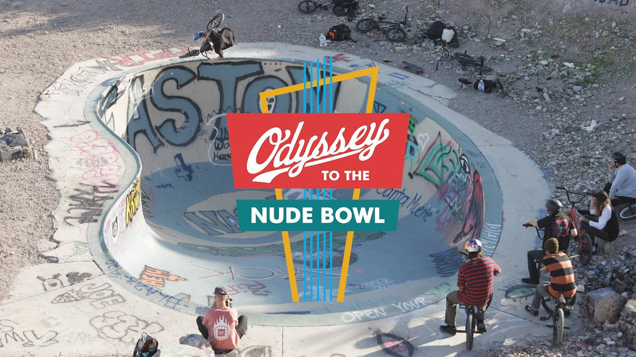 The crew takes a quick day trip to ride the legendary Nude Bowl out in the middle of nowhere. Featuring Tom Dugan, Justin Spriet, Preston Okert, Broc Raiford and Corey Walsh. Enjoy! <br /> <br /> <br /> MUSIC: <br />IO Audio Recordings - "Wolf Spider Jr."<br />www.iorecordings.bandcamp.com<br /><br />Spritual Mafia - "Poolside"<br />www.spritualmafia.bandcamp.com<br /><br /><br />---<br /> http://www.odysseybmx.com<br /> ---<br /> http://facebook.com/odysseybmx<br /> http://twitter.com/odysseybmx<br /> http://instagram.com/odysseybmx<br /> http://odysseybmx.tumblr.com<br /> http://youtube.com/odsyvision