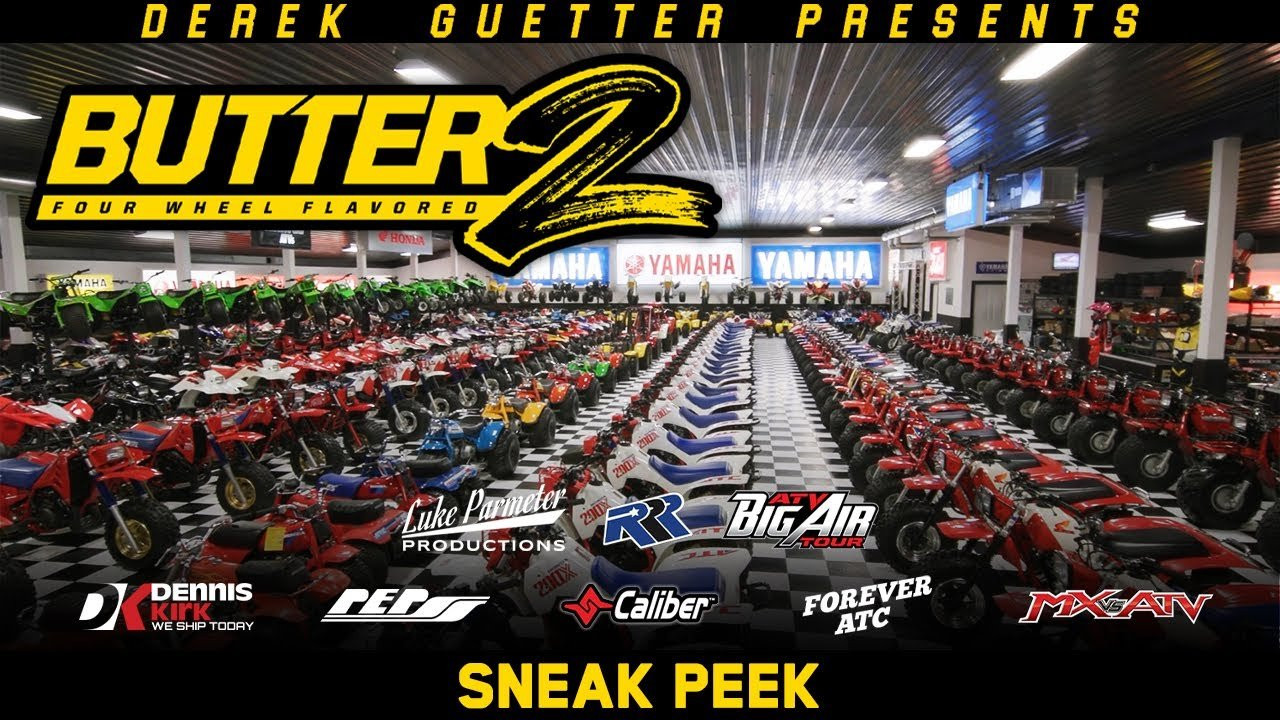 Travel with Derek Guetter to visit one man's massive 300+ private collection of three-wheelers in mint condition, Forever ATC, soon to be a 3-wheeler museum! Watch the full film now: https://geni.us/Butter2EB<br /><br />Just in case you are wondering, when many of the vehicles came out, ATV wasn't a term. This style of machinery was called an ATC for All-Terain Cycle.<br /><br />Watch the first film "Butter: All Moto Flavored!" Here: https://youtu.be/P6bIzSGmgXs<br /><br />"Butter2" combines entertaining stories and full-throttle ATV action across various disciplines of riding & terrains with excellent camera work and soundtrack to match. Suitable for all ages! See the fastest ATV racers in the world ride epic motocross tracks in Texas and Florida. Road trip 1,100 miles for a group ride in the Oklahoma sand dunes. Haul 70 mph on a frozen lake in Minnesota in below 0 temperatures! <br /><br />#ATV #ATC #DerekGuetter<br /><br />Subscribe to the Echoboom Sports channel on Amazon, Struum, Xfinity X1, Sling, or COX for full access to ad-free streaming of the largest collection of premium action sports films in the world. <br /><br />Start your FREE TRIAL on Amazon today! <br />https://www.echoboom.tv/prime<br /><br />Subscribe on YouTube: http://bit.ly/18VxJeD<br />Like us on Facebook: https://www.facebook.com/echoboomsports<br />Follow us on Twitter: https://twitter.com/EchoBoomSports<br />Follow us on Instagram: http://instagram.com/echoboomsports