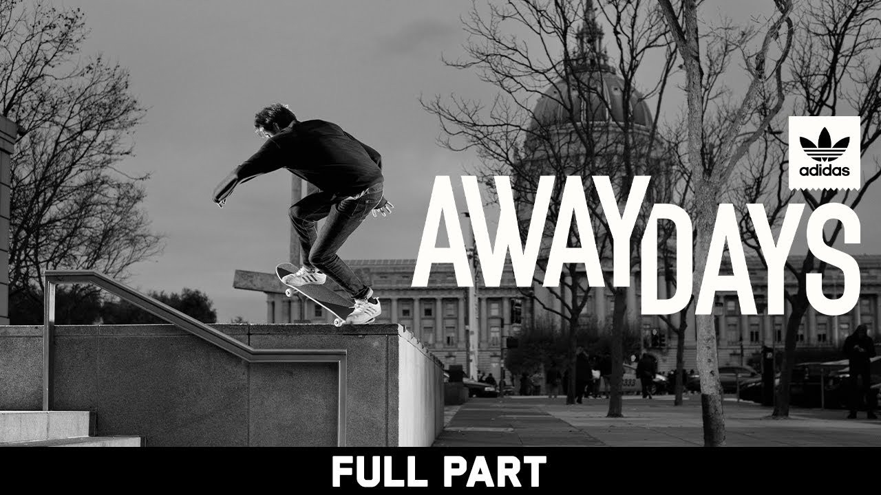 Filmed over the course of three years and spanning shoots in more than 100 cities around the globe, Away Days is the first full-length skateboarding film from Adidas. Watch Now: https://geni.us/AwayDaysEB<br /><br />Anchored by unique team chemistry and creativity inspired by life on the road, Away Days showcases the raw talent, style, and personalities of its global and international teams including legacy pros Mark Gonzales, Dennis Busenitz, Silas Baxter-Neal and Lucas Puig and rising stars Alec Majerus, Miles Silvas, Na-kel Smith and Tyshawn Jones.<br /><br />#skateboarding #adidas #<br /><br />Subscribe to the Echoboom Sports channel on Amazon, Struum, Xfinity X1, Sling, or COX for full access to ad-free streaming of the largest collection of premium action sports films in the world. <br /><br />Start your FREE TRIAL on Amazon today! <br />https://www.echoboom.tv/prime<br /><br />Subscribe on YouTube: http://bit.ly/18VxJeD<br />Like us on Facebook: https://www.facebook.com/echoboomsports<br />Follow us on Twitter: https://twitter.com/EchoBoomSports<br />Follow us on Instagram: http://instagram.com/echoboomsports