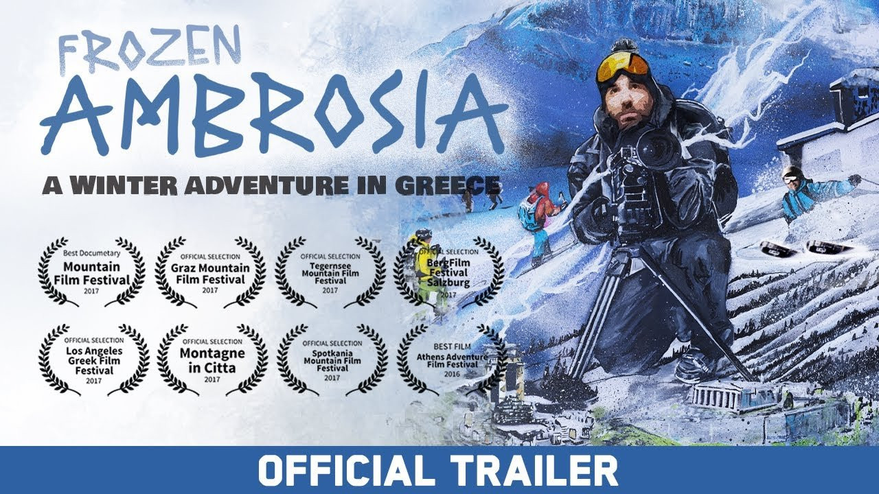 Greek-American filmmaker Constantine Papanicolaou sets out on an adventure to make a ski movie in Greece. Watch Now: https://geni.us/FrozenAmbrosia_AWAIG<br /><br />When people think of Greece, few realize that the country has high mountains and a winter season, with skiing and snowboarding. Determined to change this perception, Greek-American filmmaker Constantine Papanicolaou sets out on an adventure to make a ski film that will show the magic of winter in Greece. Upon arriving, Constantine befriends a group of locals who become interested in helping him with the project. Soon, however, a difficult truth emerges. The ongoing economic crisis has taken a toll on the ski resorts in Greece. Fortunately, a movement has started, called Oreivatiko Ski, or ski mountaineering, where people forego the ski resorts to climb the mountain with their own power. Obstacles and challenges must be overcome, but ultimately the Greeks persevere, and Constantine discovers that winter in Greece is indeed magical.<br /><br />#ski #greece #OreivatikoSki #ConstantinePapanicolaou<br /><br />Subscribe to the Echoboom Sports channel on Amazon, Xfinity X1, Sling, or COX for full access to ad-free streaming of the largest collection of premium action sports films in the world. <br /><br />Start your FREE TRIAL on Amazon today! <br />https://www.echoboom.tv/prime<br /><br />Subscribe on YouTube: http://bit.ly/18VxJeD<br />Like us on Facebook: https://www.facebook.com/echoboomsports<br />Follow us on Twitter: https://twitter.com/EchoBoomSports<br />Follow us on Instagram: http://instagram.com/echoboomsports