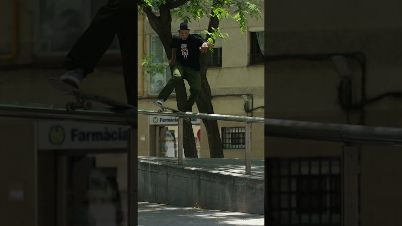 Carlos Ribeiro lipslide in Barcelona from our 'Never' video in 2018.<br /><br />Filmed by Alan Hannon and Kevin Perez.<br /><br />► Subscribe to Primitive Skate: http://bit.ly/prmtvsub<br /><br /><br />🔥 Follow us:<br />Instagram: http://instagram.com/primitiveskate<br /><br />💰 Shop:<br />http://primitiveskate.com<br /><br />Primitive Skateboarding was established in early 2014 by Paul Rodriguez and Heath Brinkley. Our pros are Paul Rodriguez, Tiago Lemos, Miles Silvas, Spencer Hamilton, Robert Neal, Carlos Ribeiro, Wade Desarmo, Franky Villani, Giovanni Vianna, Trent McClung and Tre Williams. Ams: Kyonosuke Yamashita, Dylan Jaeb, and Filipe Mota.