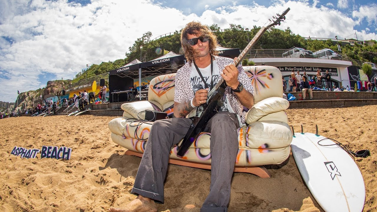 Attitude, friendship, skateboarding, surfing, punk and thrash, sunshine, rain, sofas on the sand…Volcom's Asphalt Beach Invitational Skate & Surf comp in Sopela got it all! <br /><br />Full story & photos: https://vol.cm/asphaltbeach<br /><br />RESULTS:<br /> <br />Combo skate & Surf<br />1 - Lourenço Borges de Sousa 600€<br />2 - Tom Barthelemy 400€<br />3 - Mario Calleja 200€<br /><br />Surf men - best wave<br />1 - William Aliotti 400€<br />2 - Markel Bizkar 200€<br />3 - Iker Trigueros 100€<br /><br />Surf women best wave<br />1 - Ines Municio 400€<br /><br />Surf - best tricks<br />1 - William Aliotti 400€<br />2 - Stanley Norman 200€<br /><br />Skate men runs<br />1 - Izei Villacorta 400€<br />2 - Larrun Barrenetxea 200€<br />3 - Jip Koorevaar 100€<br /> <br />Skate women run <br />1 - Hegoa Zabalburu 400€<br />2 - Haizea 200€<br /> <br />Skate - Best Tricks<br />1 - Robin Bolian 200€<br />2 - Archibald Bruno 100€<br /> <br />Skate Side cash for tricks: 300€<br />Surf Side cash for tricks: 200€