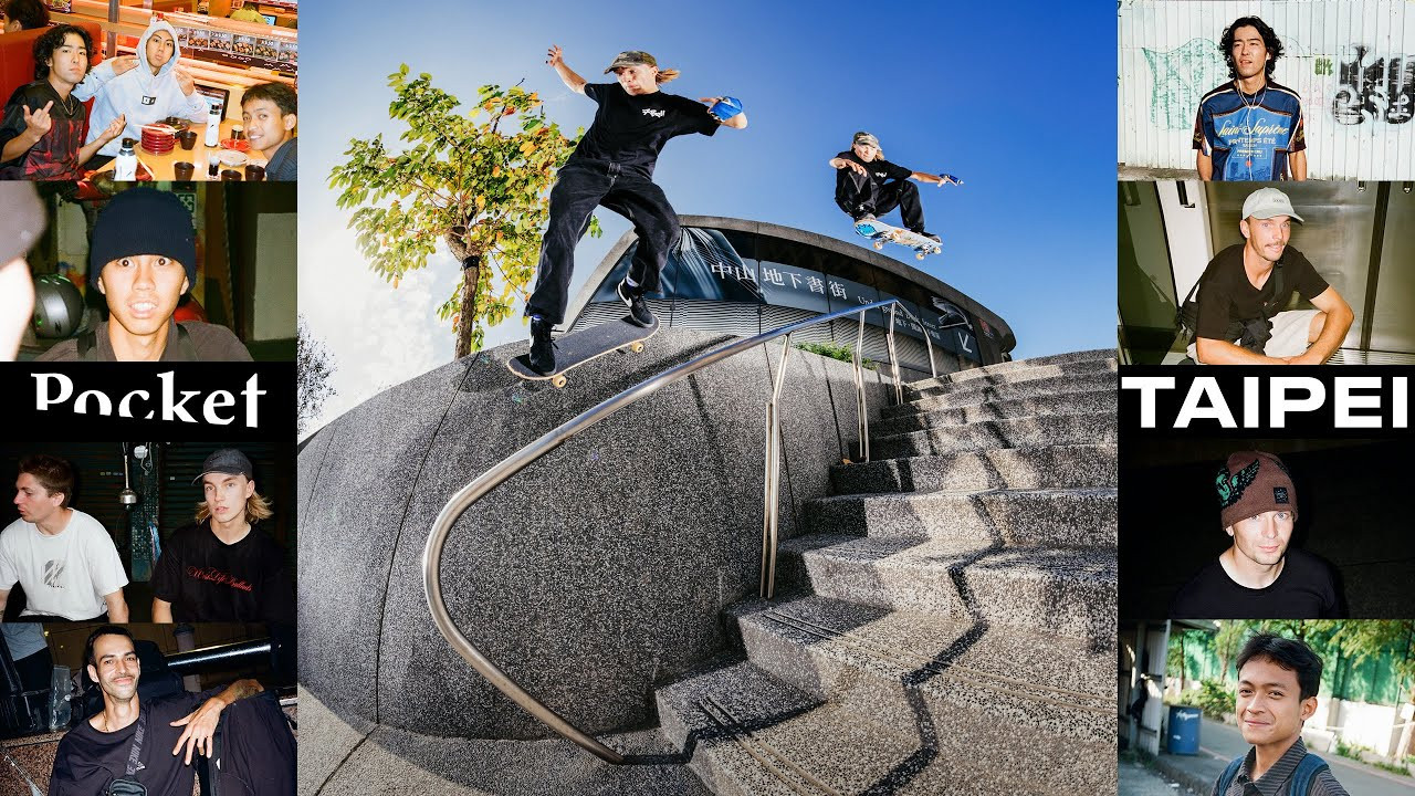 Feat. Kyonosuke Yamashita, Daisuke Ikeda, Hermann Stene, Eetu Toropainen, Sanggoe Tanjung, Jan Hirt & Marek Zaprazny. <br /><br />Two weeks in Taiwan's capital resulted our longest video and our biggest book to date, Pocket Vol. 10. Enjoy.<br /><br />A Video by Bennet Rahm<br />Additional filming by Anthony Claravall<br />Photos by Kenji Haruta & Burny<br /><br />Get our books & apparel collection here: https://pocketskatemag.com/shop/<br /><br />Feel free to subscribe to our channel and follow us on Instagram:<br />http://www.instagram.com/pocketskatemag <br /><br />Our Website:<br />http://www.pocketskatemag.com
