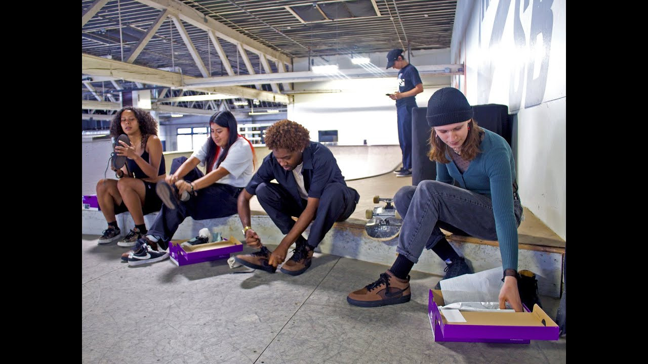 Our Seattle and Portland chapters got together to put some pushes, stomps, and flicks on the brand new Leo Baker Nike SB pro model shoes! From there, the crew revealed the kicks to the full crowd at Women and/or Trans Sessions, celebrating this milestone by hooking up a few lucky winners with their own pair! <br /><br />Film/Edit: @nickpelster<br /><br />1st Song: “Thought of Me” by Sketchy McClainCheck them out on spotify: https://open.spotify.com/artist/6GCKLHu8MmiCxgIS3U5w6S?si=Mcrc-tTZSACklwpHqjWz2w<br /><br />2nd Song: “Gutterball” by Sun Spots. Check them out on spotify: https://open.spotify.com/artist/5dLUdWCHNf1zrQoAiXlB8w<br /><br />Skaters featured:<br />Kristin @andawhamybar<br />Finn @finn_radberry<br />Lucca @lucca._h<br />Luca @bajablessed<br />Sloan @glow_worm_<br />Ash @ash_skates_21<br />Tori @tori_teaches<br />Noheli <br />Erika @erikatheloser<br />Steph @drlipschits<br />Jamie @_jaimeplays<br />Selma @selmaselena<br />Anika @tinyfairyfeet