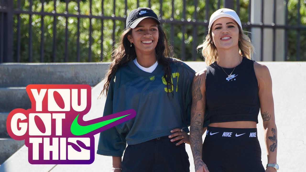 Skaters Rayssa Leal, Leticia Bufoni, and Content Creator Monica Mamudo get together to talk about how they overcome daily pressures. While some days are tougher than others, they talk about how sport can help girls let their confidence shine bright.<br />#YouGotThis<br /><br />00:00 Intro<br />00:27 Girl to Girl Conversation<br />2:19 "You Got This" Outro<br /><br />Catch every episode here: https://youtube.com/playlist?list=PLNqKTn4CuEXeukU5jYDNgCFztKYJ2FmkR&feature=shared<br />Subscribe to our channel! http://youtube.com/nike<br />Show us #YouGotThis: https://www.tiktok.com/t/ZT8radJW1/<br /><br />Nike strives to bring innovation and inspiration to every athlete* in the world. (* If you have a body, you are an athlete.)<br /><br />Our mission is what drives us to do everything possible to expand human potential. We do that by creating groundbreaking sport innovations, by making our products more sustainably, by building a creative and diverse global team and by making a positive impact in communities where we live and work.<br /><br />Shop Nike https://go.nike.com/Shop-Nike <br />Download Nike App https://go.nike.com/Nike-App<br />Download SNKRS App https://go.nike.com/SNKRS-App<br />Download Nike Training Club App https://go.nike.com/NTC-App<br />Download Nike Run Club App https://go.nike.com/NRC-App<br />Follow Nike on Instagram http://instagram.com/nike<br />Follow Nike on Twitter http://twitter.com/nike<br />Follow Nike on Facebook http://facebook.com/nike