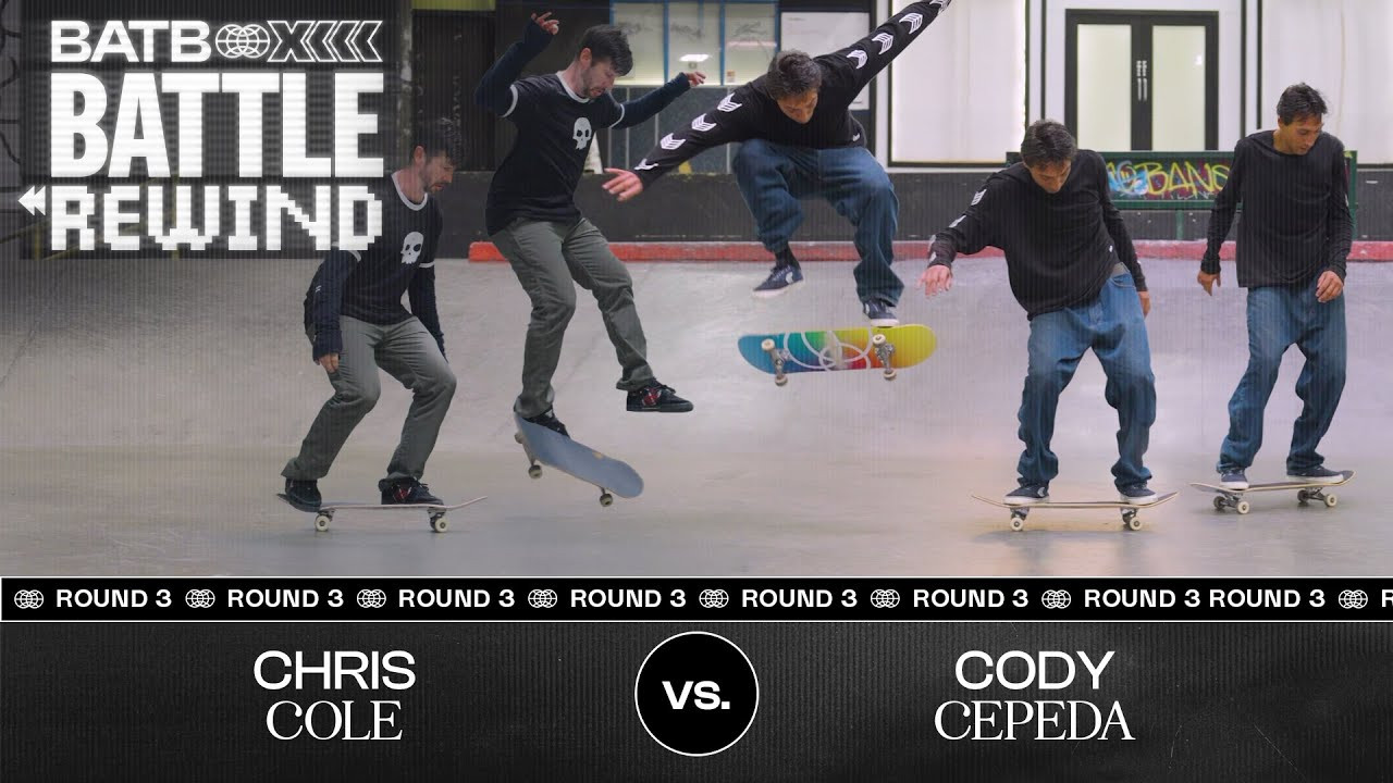 Sit down with Chris Cole and Cody Cepeda as they share how they're feeling for their upcoming battle and review each other's previous games in preparation <br /><br />Two Battle At The Berrics Champions step into Round 3 this Saturday. Only one will make Finals Night... May God Have Mercy On Your Souls. <br /><br />Exclusive Chris Cole and Cody Cepeda Round 3 BATB 13: Freedom Finals Night Ticket Boards are now available in The Canteen!<br /><br />https://canteen.theberrics.com/collections/batb-13<br /><br />The Berrics is one of the world's largest skateboarding media companies founded by professional skateboarders Steve Berra and Eric Koston in December of 2007 that covers skate news, video parts, contests, music, culture, and more. Berra + Eric = Berrics<br /><br />With over 10,000 skateboarding videos under their belt, including Battle at The Berrics, Do A Kickflip and Life on Video, The Berrics is not only one of the most popular online platforms in skate culture but one of the most famous skate spots in the world. Tune in regularly to watch videos with @TonyHawk,@Prod84skate, @nyjah, Yuto Horigome, Rayssa Leal and many more.<br /><br />Subscribe to The Berrics: http://bit.ly/TheBerricsYoutube<br /><br />Daily Videos and More: http://theberrics.com<br />Shop our Online Store: https://canteen.theberrics.com/<br />Follow The Berrics on Instagram: http://instagram.com/berrics<br />Follow The Berrics on TikTok: https://www.tiktok.com/@berrics?<br />Follow The Berrics on Facebook: http://fb.com/berrics<br />Follow The Berrics on Twitter: http://twitter.com/berrics<br /><br />#Skateboarding #Berrics #TheBerrics #SkateboardingIsFun