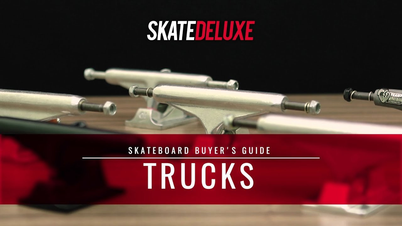 Dans cet épisode des Skateboard Buyers Guide de skatedeluxe vous apprendrez les informations nécessaires au choix de vos prochains trucks de skateboard. <br />À voir aussi : https://www.skatedeluxe.com/blog/fr/wiki/skateboarding/skateboard-wiki/trucks/<br /><br />✘ Sommaire ✘<br /><br />Intro | 00:00 <br /><br />➊ Trucks de skateboards: différentes parties | 00:15<br /><br />Dans ce chapitre nous démontons un trucks afin d'en lister les pièces détachées et ainsi aligner notre vocabulaire avant de vous donner des informations précises par la suite.<br /><br />➋ La bonne largeur | 01:50<br /><br />De la même façon que les planches, les trucks de skateboards varient en largeur. De ce fait la largeur de vos trucks doit être ajustée à la largeur de votre planche. Dans cet épisode, nous vous donneront toutes les clefs pour savoir quels trucks font quelle largeur puisque les marque n'utilisent pas toutes les mêmes mesures.<br /><br />➌ La bonne hauteur | 03:32<br /><br />La hauteur d'un truck de skateboard impacte significativement la hauteur totale du set-up. Nous montrons dans ce chapitre les différentes hauteurs disponibles ainsi que la façon dont la hauteur restreint le choix de la taille des roues<br /><br />➍ Poids: matériaux & constructions | 06:25<br /><br />Les trucks sont la partie la plus lourde de votre setup. Dans ce chapitre on passe en revue les principaux matériaux disponibles et les détails de construction qui peuvent faire perdre du poids à vos trucks de façon significative<br /><br /><br />✘ TABLEAUX IMPORTANTS, LIENS & AUTRES ✘<br /><br />• Composants d'un truck de skateboard :<br />https://www.skatedeluxe.com/blog/fr/wiki/skateboarding/skateboard-wiki/trucks/#trucks-parties<br />• Récapitulatif : largeur totale de l'axe et largeur du hanger de toutes les marques avec la taille de planche recommandée :<br />https://www.skatedeluxe.com/blog/fr/wiki/skateboarding/skateboard-wiki/trucks/#skateboard-trucks-largeur-table<br />• Récapitulatif : Hauteur de trucks et recommandations pour la taille des roues :<br />https://www.skatedeluxe.com/blog/fr/wiki/skateboarding/skateboard-wiki/trucks/#hauteur-truck-roues-recommandees<br /><br />➥ Tous les Skateboard Buyers Guide de skatedeluxe :<br />https://www.youtube.com/playlist?list=PL85C9jh7oQzDog8bRcbfzMiEPEt8wIQhP <br />➥ Les trucks de skateboards du skateshop skatedeluxe :<br />https://www.skatedeluxe.com/fr/trucks<br />➥ Toutes les infos à trucks de skateboard sur le wiki skatedeluxe :<br />https://www.skatedeluxe.com/blog/fr/wiki/skateboarding/skateboard-wiki/trucks/<br /><br />----------------<br /><br />skatedeluxe Skateshop https://www.skatedeluxe.com/<br /><br />Instagram: https://www.skatedeluxe.com/instagram<br />Facebook: https://www.skatedeluxe.com/facebook<br />Twitter: https://www.skatedeluxe.com/twitter<br /><br />----------------<br /><br />Film & Edit: Nils Heck, Dennis Arnold<br />Présentateur: Arthur Oudini<br />Music: Blunted Beatz – Miles To Go<br /><br /><br />= Looking for another language? = <br />➥ DE: https://www.youtube.com/playlist?list=PL85C9jh7oQzDCP7UyMYtpwa6w5y8AWr_l <br />➥ EN: https://www.youtube.com/playlist?list=PL85C9jh7oQzDz9joY_GZHVXT87VCP8Pra