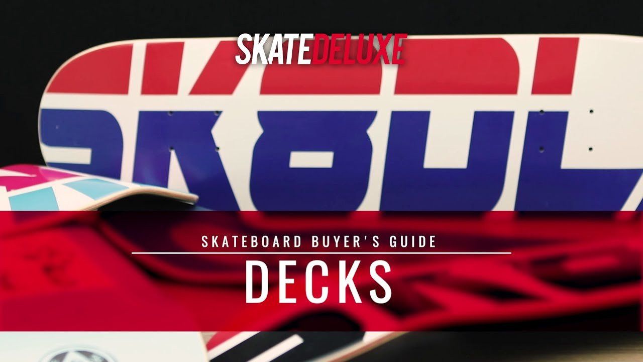 In dieser Episode des skatedeluxe Buyer’s Guides erfährst du alles, was du vor dem Kauf deines ersten Skateboard Decks wissen solltest. Größe, Concave, Shape & mehr! Check auch: https://www.skatedeluxe.com/blog/de/wiki/skateboarding/skateboard-wiki/decks/ <br /><br />Du bist Anfänger und auf der Suche nach deinem ersten Skateboard Deck und weißt noch nicht was du eigentlich brauchst? Oder dir taugt dein aktuelles Setup nicht richtig und du weißt nicht woran es liegt? <br />Dann bist du bei der 1. Episode des skatedeluxe Skateboard Buyer’s Guide genau richtig! Wir erklären dir alles was du wissen und beachten solltest, bevor du dich für dein neues Skateboard Deck entscheidest. <br />Mit unseren Erklärungen erfährst du, welche Skateboard Breite und Länge zu dir passt, was eigentlich Concave ist, welche verschiedenen Shapes und Konstruktionen es gibt und was es mit dem Wort „Pop“ auf sich hat. Oder kurz: Hier bekommst du deine Skateboard Kaufberatung!<br /><br />✘ DIREKT ZU DEN KAPITELN ✘<br /><br />Intro | 00:00 <br /><br />➊ Die richtige Breite | 00:40 <br /><br />In diesem Kapitel erfährst du, welche Deckbreite zu dir, deiner Schuhgröße und deinen Vorlieben passt und wie sich die Breite des Skateboard Decks auf das Verhalten & Fahrgefühl deines Boards auswirkt.xx<br /><br />➋ Die richtige Länge | 02:15<br /><br />Falls du dich schon immer gefragt hast, wie lang ein Skateboard Deck eigentlich sein sollte, um zu deiner Körpergröße zu passen, findest du hier die Antworten. Zudem erklärt dir Lenny, wie sich die Länge des Decks auf Tricks und Fahrverhalten auswirkt.<br /><br />➌ Concave | 04:15 <br /><br />Die Wölbung eines Skateboard Decks nennt man Concave. In diesem Kapitel erfährst du, welche unterschiedlichen Concaves es gibt und welches wir dir empfehlen.<br /><br />➍ Shapes & Konstruktionen | 05:25<br /><br />Popsicle, Oldschool-Shape, 7-Ply, Impact Support und vieles mehr. Deck ist nicht gleich Deck, deshalb bekommst du hier einen Überblick über die gängigsten Shapes, Konstruktionen & Technologien.<br /><br />➎ Pop | 07:40<br /><br />Im Skateboarding dreht sich vieles um das Wörtchen „Pop“. Wir geben dir einen kurzen Überblick über die verschiedenen Bedeutungen und Verwendung des Wortes.<br /><br />✘ ALLE WICHTIGEN TABELLEN, LINKS & MEHR ✘<br /><br />• Tab. Empfehlung Skateboard Breite passend zur Schuhgröße: https://www.skatedeluxe.com/blog/de/wiki/skateboarding/skateboard-wiki/decks/#groessenempfehlung-schuhgroesse<br /><br />• Tab. Empfehlung Skateboard Länge passend zur Körpergröße: https://www.skatedeluxe.com/blog/de/wiki/skateboarding/skateboard-wiki/decks/#groessenempfehlung-koerpergroesse<br /><br />➥ Alle skatedeluxe Buyer’s Guide Videos:<br />https://www.youtube.com/playlist?list=PL85C9jh7oQzDCP7UyMYtpwa6w5y8AWr_l <br />➥ Skateboard Decks im skatedeluxe Skateshop:<br />https://www.skatedeluxe.com/de/skateboard-decks<br />➥ Alle Infos zu Skateboard Decks im skatedeluxe Skateboard Wiki:<br />https://www.skatedeluxe.com/blog/de/wiki/skateboarding/skateboard-wiki/decks/<br /><br />----------------<br /><br />skatedeluxe Skateshop https://www.skatedeluxe.com/<br /><br />Instagram: https://www.skatedeluxe.com/instagram<br />Facebook: https://www.skatedeluxe.com/facebook<br />Twitter: https://www.skatedeluxe.com/twitter<br /><br />----------------<br /><br />Film & Edit: Nils Heck, Dennis Arnold<br />Musik: Blunted Beatz – Miles To Go<br /><br /><br />= Looking for another language? = <br />➥ EN: https://www.youtube.com/playlist?list=PL85C9jh7oQzDz9joY_GZHVXT87VCP8Pra <br />➥ FR: https://www.youtube.com/playlist?list=PL85C9jh7oQzDog8bRcbfzMiEPEt8wIQhP