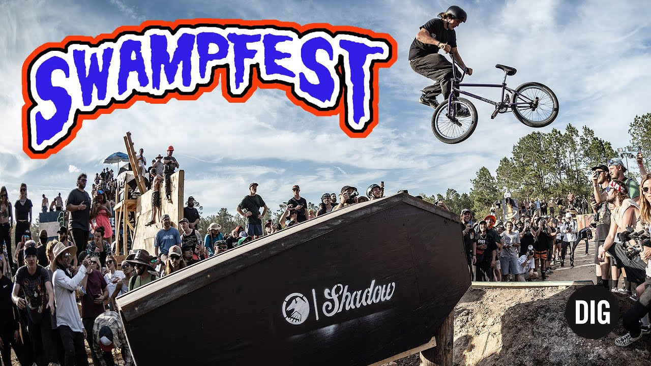 NEW DIG APPAREL https://shop.digbmx.com/collections/APPAREL-AND-MORE<br />WATCH PROJECT X https://shop.digbmx.com/collections/project-x <br />SUBSCRIBE to the DIG channel for more videos - http://bit.ly/DigBMX<br />-----<br />Day one of 2025 Swampfest kicked off with wild action on the Shadow Coffin and Odyssey Swamp Line. Both features were heavily assaulted with outrageous moves, crashes, swamp water, and more.<br /><br />Video by Rob Dolecki<br /><br />-----<br />Visit our website for more BMX videos - http://digbmx.com <br /> ● Facebook - https://facebook.com/digbmx <br /> ● Instagram - https://instagram.com/digbmx <br /> ● Twitter - https://twitter.com/digbmx <br /><br />#SWAMPFEST #BMX #DIGBMX