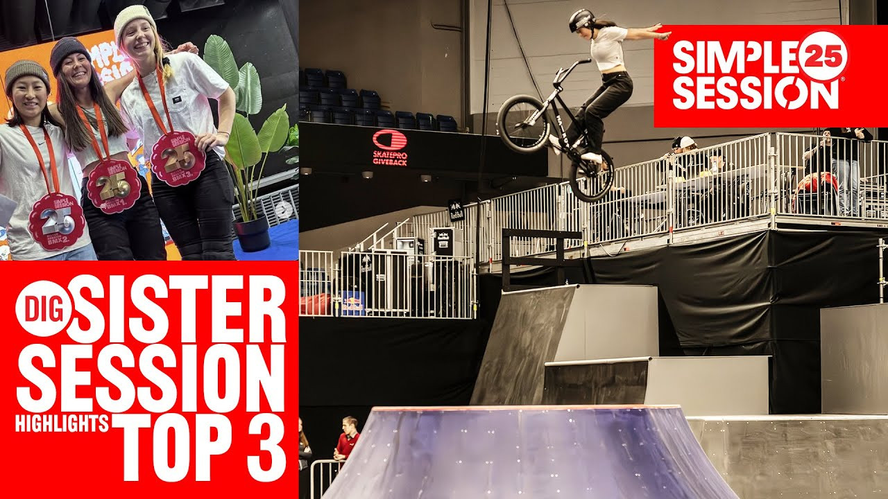 NEW DIG APPAREL https://shop.digbmx.com/collections/APPAREL-AND-MORE<br />WATCH PROJECT X https://shop.digbmx.com/collections/project-x <br />SUBSCRIBE to the DIG channel for more videos - http://bit.ly/DigBMX<br />-----<br /><br />Highlights from the top 3 Women's finals runs at Simple Session 25. Apologies to Kim Lea Müller for missing her 360 can-can. Congrats to Perris on the win!<br /><br />-----<br />Visit our website for more BMX videos - http://digbmx.com <br /> ● Facebook - https://facebook.com/digbmx <br /> ● Instagram - https://instagram.com/digbmx <br /> ● Twitter - https://twitter.com/digbmx <br /><br />#BMX #DIGBMX
