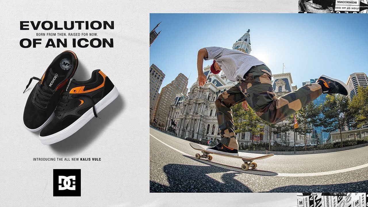 The iconic Kalis franchise continues to evolve with the Kalis Vulc. Josh’s signature aesthetic in a clean vulcanized construction makes for a category-defying design. This is how DC does vulc.<br /><br />Meet the KALIS VULC : https://www.dcshoes.com/josh-kalis-collection/
