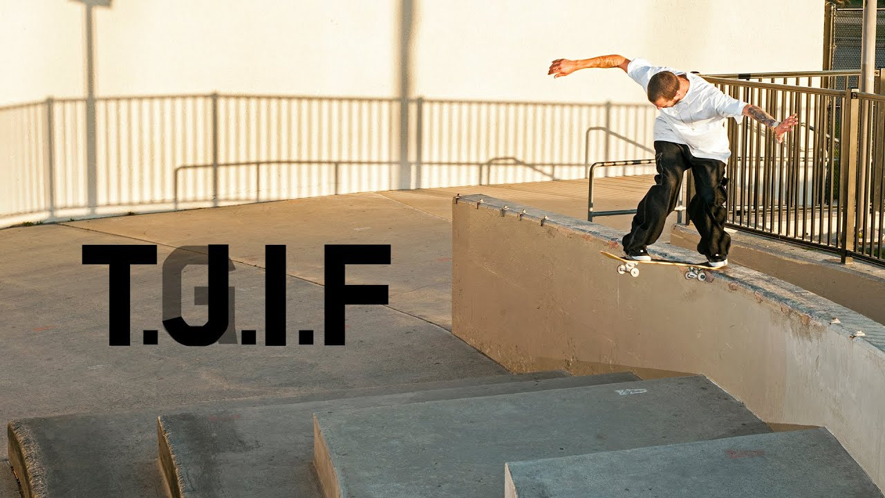 TJIF? Yep. This Friday is all about TJ Rogers in this powerful éS video where this Canadian prodigy casually destroys old and new skate spots throughout Los ...