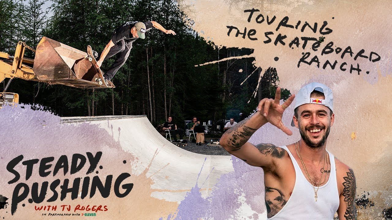 Hop in the van! TJ Rogers’ Steady Pushing bandwagon leaves behind his childhood home in Ontario, headed across Canada to show us the skate scenes that made him. <br /><br />Episode 2 finds TJ bringing his sunshine energy to the skate scenes of Quebec, linking up first with Alexis Lacroix to hit up the super Saint - Jérôme skatepark, and then travelling hours out of the city to the foot of Mont Tremblant where Sebastian Petit of the Montréal’s Projet 45 DIY crew is building The Skateboard Ranch in the Canadian wilderness. <br /><br />What a story that guy has to tell.<br />After a night spent learning about this little hidden slice of skateboarding paradise, TJ hightails it down into Montréal in search of bagels, skate collectives and the fabled Big O, one of the world’s most iconic- but treacherous- skatespots.<br /><br />Montréal marks the halfway spot of TJ’s gigantic roadtrip back across the skate scenes of his youth. West from here, we will skate where the buffalo roam and stay lost among the skate scenes along the way, until we finally roll into Vancouver on the Eastern seaboard two episodes from now.<br />Enjoy!<br /><br />If you'd like to hear what TJ had to say about his marathon skate mission, read his interview here-<br />https://www.redbull.com/int-en/tj-rogers-steady-pushing-film-interview<br /><br />---------------------------------------------------------------------------------------------------------------------------<br /><br />► Subscribe to the Red Bull Skateboarding on YouTube: https://win.gs/RedBullSkateboarding<br /><br />Red Bull Skateboarding on Facebook: https://win.gs/RedBullSkateboardingFacebook<br /><br />Red Bull Skateboarding on Instagram: https://win.gs/RedBullSkateboardingInstagram<br /><br />Subscribe to the Red Bull Skateboarding on YouTube: https://win.gs/RedBullSkateboarding<br /><br />Get the FREE Red Bull TV apps for all your devices: http://onelink.to/yfbct7<br /><br />Watch Red Bull TV: http://win.gs/WatchRBTV