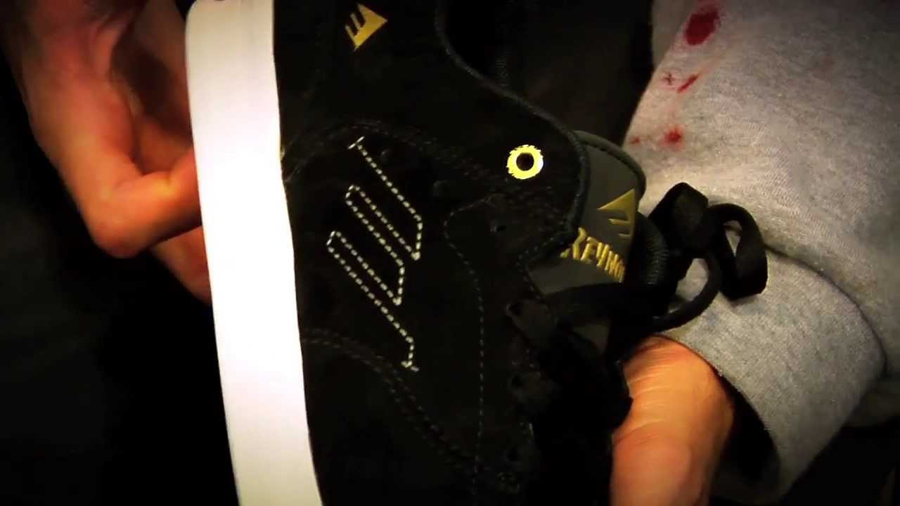 Andrew Reynolds and the Emerica Reynolds Low. #HigherQuality #MadeInEmerica In skate shops now. #EmericaReynolds. See more at emerica.com/shoes/the-reynolds-low/<br /><br />facebook.com/Emerica<br />twitter.com/Emerica<br />youtube.com/Emerica<br />instagram @Emerica