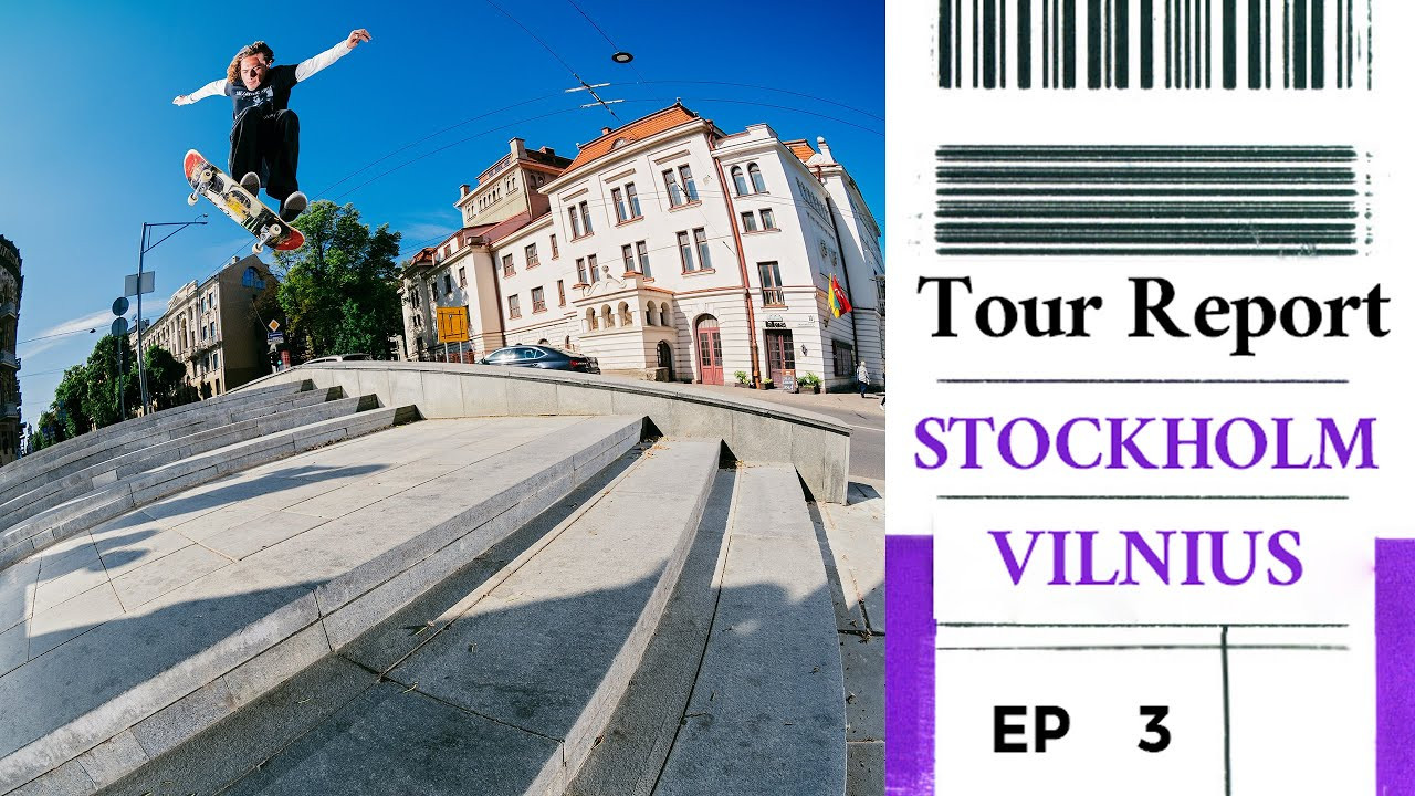 Braden Hoban, Charlie Munro, Jorge Simoes, Kevin Baekkel, Justin Sommer, Dlamini Dlamini, Marina Gabriela, Gabriel Fortunato, Vilma Stal, Panos Loupis, David Jakinda, James Griffiths.<br />Hop in the van and see what being on the #MonsterSuperTour looks and feels like. Stockholm and Vilnius did not disappoint!<br /><br />Filmed by Daniel Galli, Bennet Rahm, Jack Thompson<br />Edited by José Valduga <br />Photo by Burny<br /><br />Get our books & apparel collection here: https://pocketskatemag.com/shop/<br /><br />Feel free to subscribe to our channel and follow us on Instagram:<br />http://www.instagram.com/pocketskatemag <br /><br />Our Website:<br />http://www.pocketskatemag.com