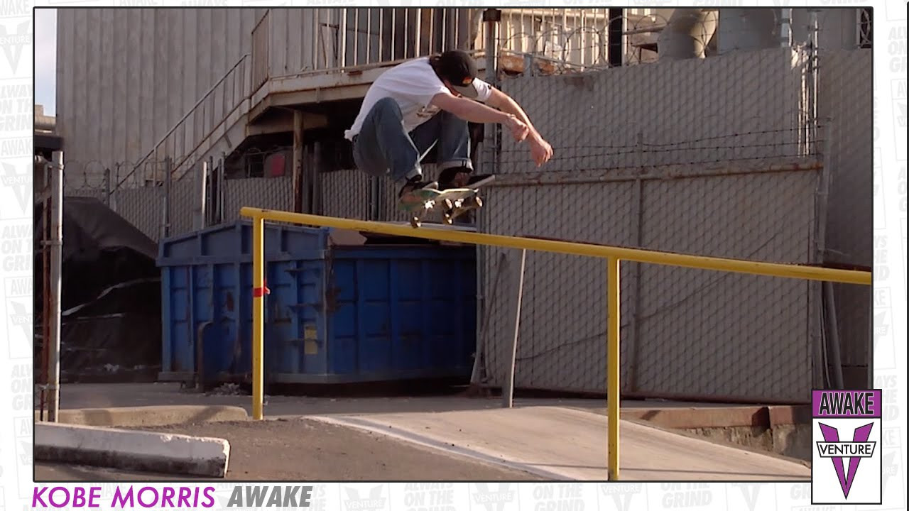 Kobe Morris. Venture Trucks. Awake. <br />https://www.instagram.com/venturetrucks/<br /><br />https://www.instagram.com/thrasherboyko/<br />http://venturetrucks.net/<br />https://www.facebook.com/VentureTrucks<br />snapchat - VENTURETRUCKS