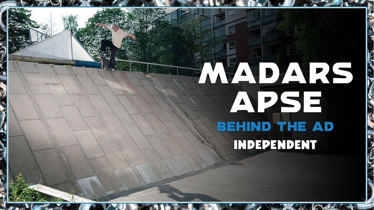 Hop on the session and go Behind The Ad with Madars Apse as he goes to battle with a steep nose bluntslide in Helsinki for the latest Independent Trucks AD in Thrasher's June ’24 issue.<br /><br />Follow Madars - https://www.instagram.com/madarsapse/<br /><br />Filmed by:<br />Jacob Nunez - https://www.instagram.com/paconertz/<br />Jesse Silva - https://www.instagram.com/noguf/<br /><br />Edited by Jacob Nuñez - https://www.instagram.com/paconertz/<br /><br />AD Photo shot by Rhino - https://www.instagram.com/rhino/<br /><br />____________________________________________________________________<br /><br />Ride The Best and Subscribe to Independent Trucks!<br /><br />Shop: https://nhsskatedirect.com/pages/independent-trucks<br />YouTube: http://bitly.com/IndyYouTube​​<br />Facebook: https://www.facebook.com/IndependentTrucks<br />Instagram: https://instagram.com/independenttrucks​<br />Twitter: https://twitter.com/indy_trucks​