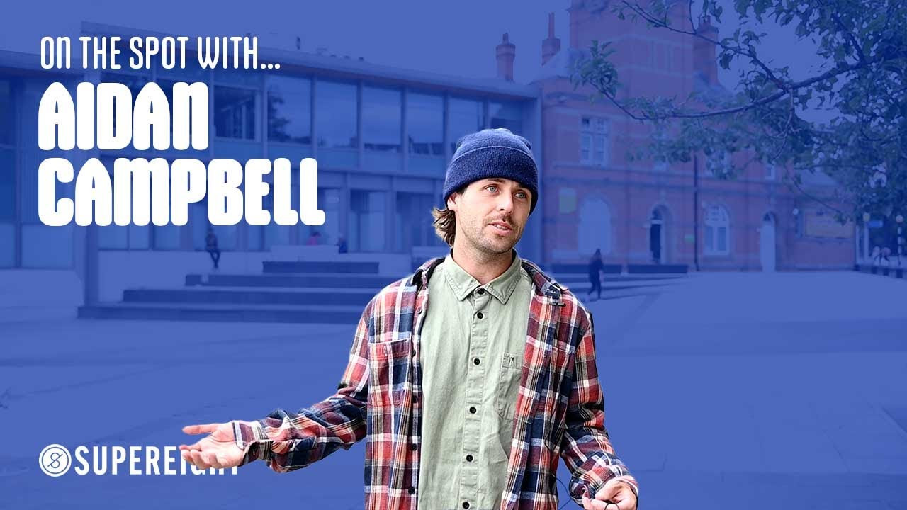 We caught up with the @etnies crew while they were on the East midlands leg of the UK & EU tour. This time we spoke to Etnies pro rider Aidan Campbell during their visit it Sneinton Market, Nottingham.<br />We talk about how long he's been on Etnies, how long they've been in the UK for and where they're stoked to skate, his tour essentials, how he keeps tour-ready and much more.<br /><br />------------------------------------------<br /><br />👕👟👉 Check out our latest Etnies skate shoes, footwear and clothing:<br />https://www.supereight.net/product-category/brand/etnies/<br />🛒👉 See our latest new-in product:<br />https://www.supereight.net/shop/<br />🏷🔥👉 Or catch our latest discounts and sales:<br />Discounts: https://www.supereight.net/discount-codes/<br />Sale: https://www.supereight.net/shop/?fwp_sale=1<br /><br />------------------------------------------<br /><br />📣Cast & Crew<br />Guest: Aidan Campbell 👉 https://www.instagram.com/aidancampbell/<br />Host: Tom Bailey 👉 https://www.instagram.com/afterlaughtercomestom/<br />Camerawork: Joe Walchester 👉 https://www.instagram.com/joewalchester/<br />Post Production: Joey Shepherd 👉 https://www.instagram.com/picturestoproveiwasthere/<br />Music: @3PointBeats Beats 👉 https://www.instagram.com/3PointBeats/<br /><br />------------------------------------------<br /><br /> ⚠️ Don't Forget<br />📺👉 Subscribe to our channel:<br />https://www.youtube.com/channel/UCL4Y7dNmQdvo56NhnSzxPhQ<br /><br />Follow us on the social channels:<br />Instagram 👉 https://www.instagram.com/wearesupereight/<br />Facebook 👉 https://www.facebook.com/wearesupereig<br />Twitter 👉 https://twitter.com/wearesupereight<br /><br />Follow related accounts:<br />Etnies Skateboarding 👉 https://www.instagram.com/etniesskateboarding/<br />Etnies Brand 👉 https://www.instagram.com/etnies/<br /><br />------------------------------------------<br /><br />Chapters:<br />Intro: 00:00<br />How long have you been on Etnies: 00:21<br />When did you get to the UK: 00:30<br />Anywhere you're excited to skate: 00:50<br />How do you keep tour-ready: 01:20<br />What's your tour essentials: 01:55<br />Who's your ideal tour buddy: 02:03<br />What do you miss when you're on tour/First thing you do when you get back off tour: 02:25<br />What's next for Nick/Outro: 03:01<br /><br />#Skateboarding #Etnies #AidanCampbell #etnieshigh5tour