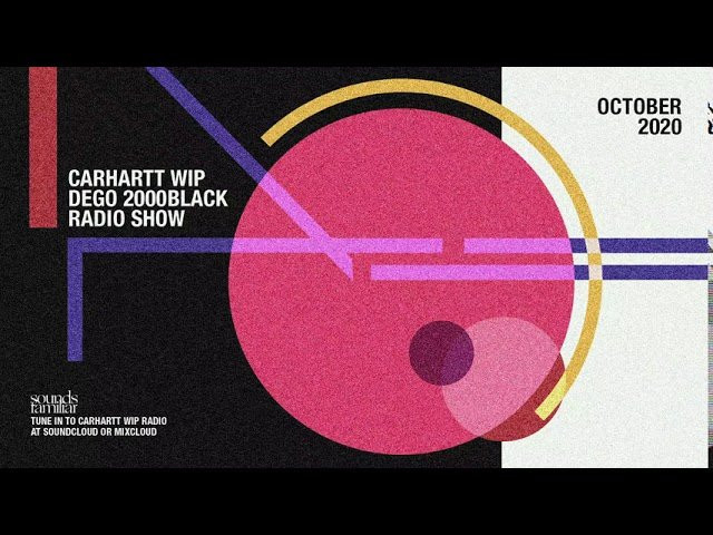 Listen back to all Carhartt WIP Radio shows: <br />https://soundcloud.com/carharttwip<br /><br />Dego 2000BLACK:<br />This month Carhartt WIP Radio welcomes Dego and his genre-defying label 2000BLACK. The British music producer and DJ is best known as one-half of influential duo 4hero in unity with producer Mark "Marc Mac" Clair. He was also part of the seminal jungle and hardcore label Reinforced – a platform where Dego released solo works as Tek 9 or again together with Marc Mac as the prolific breakbeat and hardcore pro-ject Tom And Jerry.<br /><br />Today Dego is fully dedicated to his 1998 launched label 2000BLACK, that had a major influence on the London based Broken beat scene. Until today he runs 2000BLACK ceaseless under the guidance of the Roy Ayers words „Think about the future, think about change’, releasing peerless music rooted in funk, soul, jazz, hip hop, house and beyond.<br /><br />For Carhartt WIP Radio, Dego dipped deep into the 2000BLACK label catalogue, to expand our listeners palette. So get ready for some broken grooves, deeper shades of soul and lots of funk out of the 2000Black universe!<br /><br />As always, we also sat down with this month’s host in order to gain a deeper understanding of his ramified creative cosmos. Check the full feature at www.carhartt-wip.com/journal/music.<br /><br />tracklist:<br />1.: Tatham, Mensah, Lord & Ranks - Mind Skies (feat Sarina Leah)<br />2.: Dego & the 2000BLACK Family - Find A Way<br />3.: Lordamercy - New Guitar New Mars<br />4.: ?????? (dubplate)<br />5.: Kaidi Tatham - The Extrovert City<br />6.: Da One Away feat. Bembé Segué - To Tomorrow<br />7.: Blacks & Blues - You Know The Feeling<br />8.: Dego - Twelve Steps<br />9.: Tatham, Mensah, Lord & Ranks - Life After Subway<br />10.: Project X - The Recovery<br />11.: 2000BLACK - Mononymous Persons<br />12.: Dego - My Standards Are (Not)Too High <br />13.: Darkest Pumpkin - Let It Be<br />14.: Lordamercy & Dego - Green Woods<br />15.: Dego - Feminist Meetings<br /><br />More from Carhartt WIP<br />Official website: https://www.carhartt-wip.com/<br />Instagram: https://www.instagram.com/carharttwip/<br />Monthly Radio Show: https://soundcloud.com/carharttwip