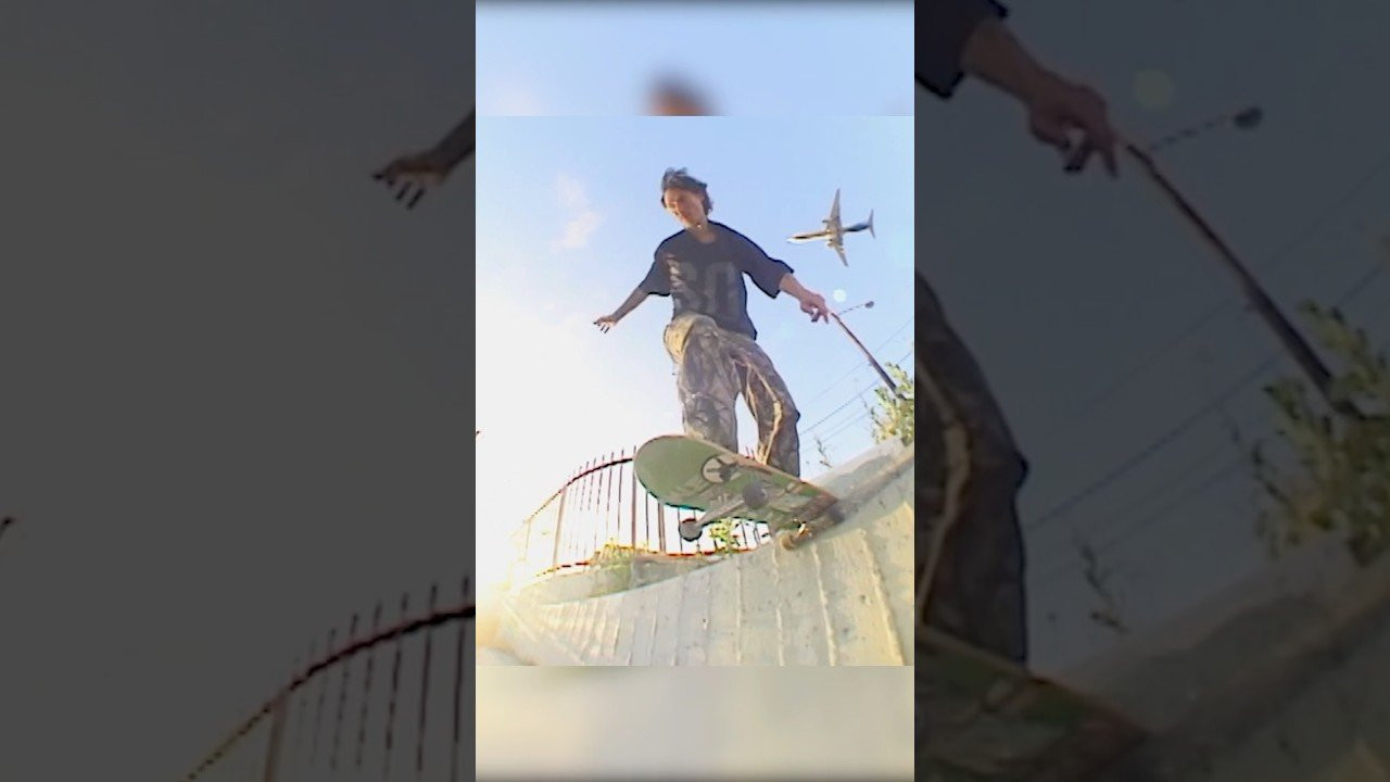 A master of the vertical plane with a third eye for untapped potential, Hale blends his singular skills into a powerful vision captured by Sk8rat’s timeless VX work. Others see a wall, but Shawn sees a way