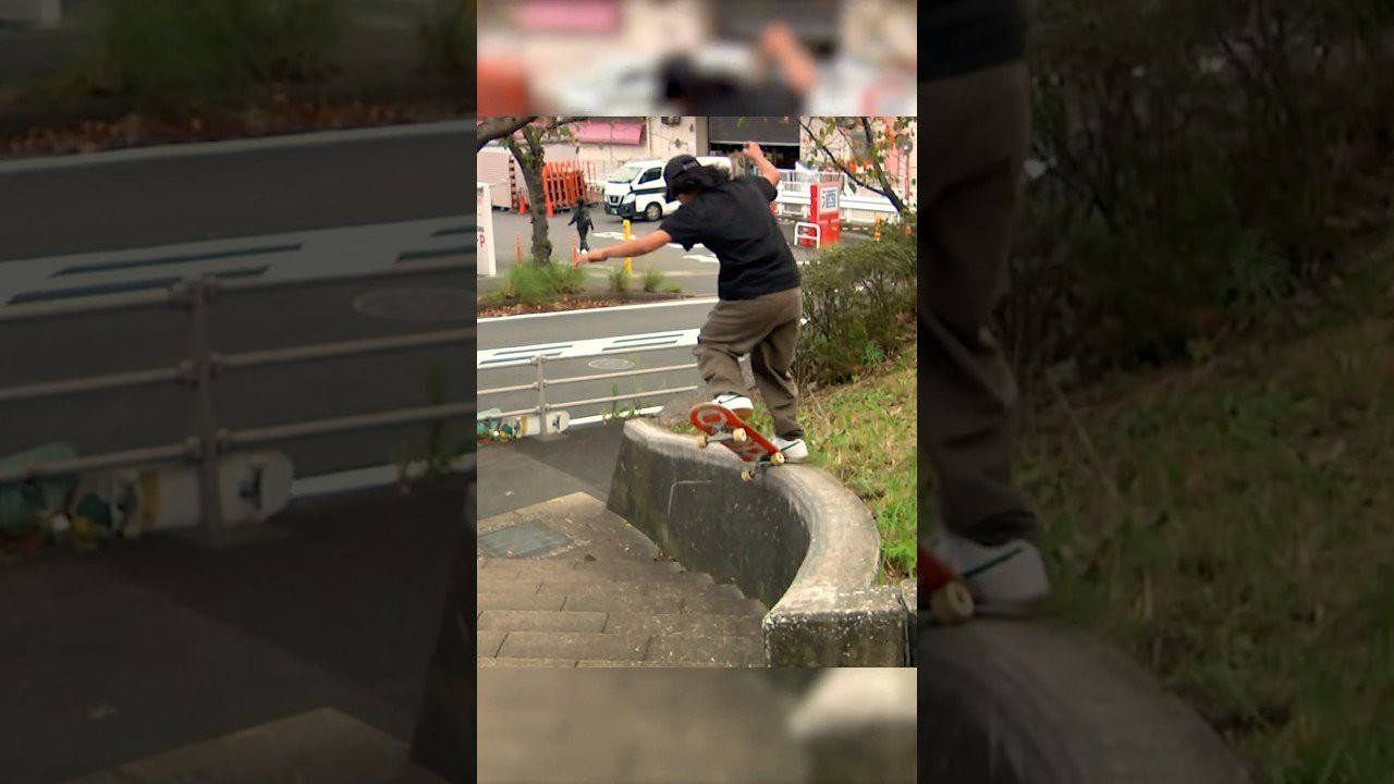 The squad returns to Japan to finish the job, shredding scenic hills and pristine hallways from Tokyo to Okinawa. Get lost in the raw sounds of burning urethane with Sean, Jeff, Nile, Robby, T4 and company.