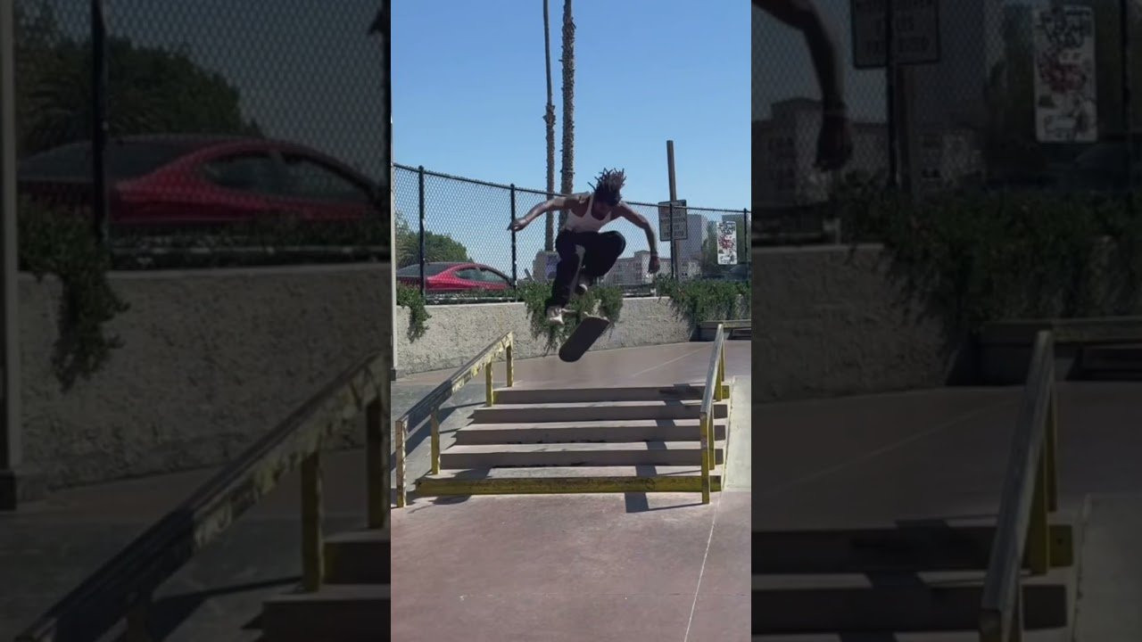 Drake goes off at a yellow park in the Hemp Rasta Grasshoppers.<br /><br />Now available at select skateshops & Ipath.com<br /><br />#skateboarding