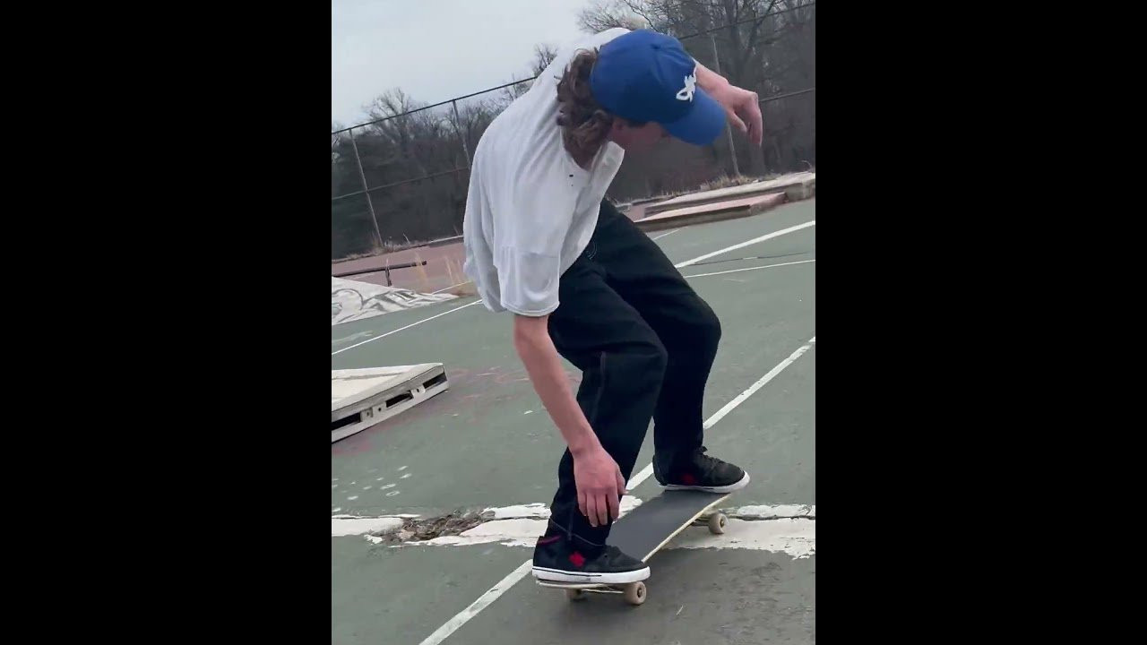 Myles hangs loose at both the park and the streets during the polar vortex.
