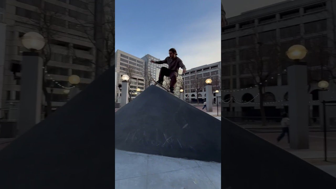 Reese Skates the new sculpture in SF as Kenny Reed Films.