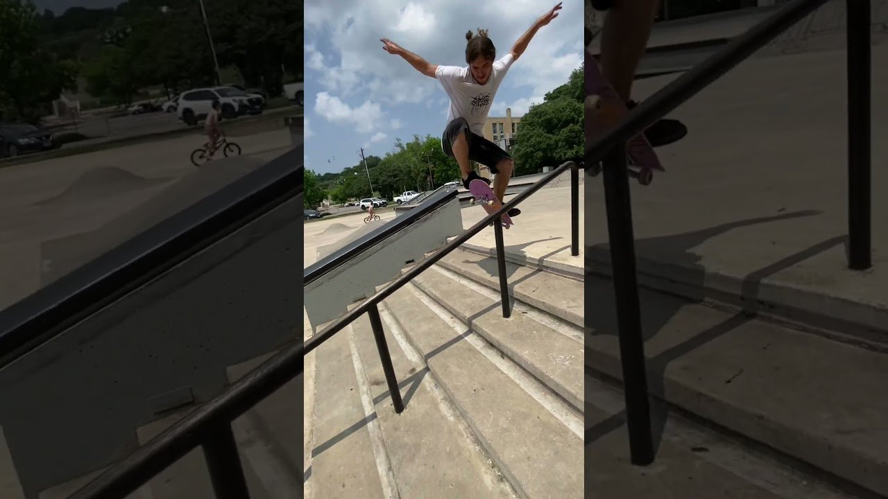 Reese Takes a lap around House Park in Austin, TX in the Black suede Cats. Take note, all these were first rip.